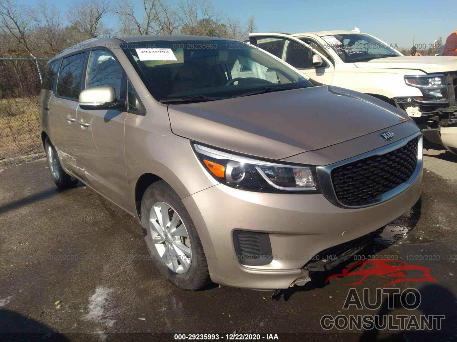 KIA SEDONA 2016 - KNDMB5C11G6191481