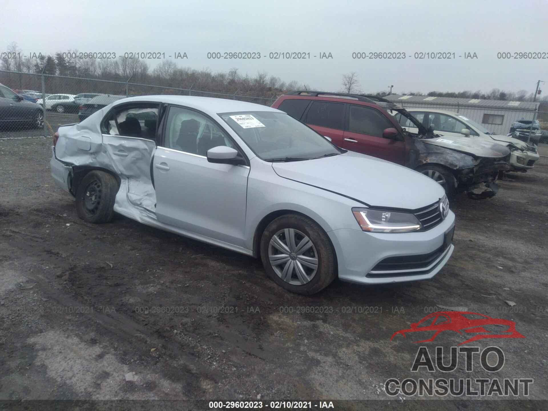 VOLKSWAGEN JETTA 2017 - 3VW2B7AJ9HM406822