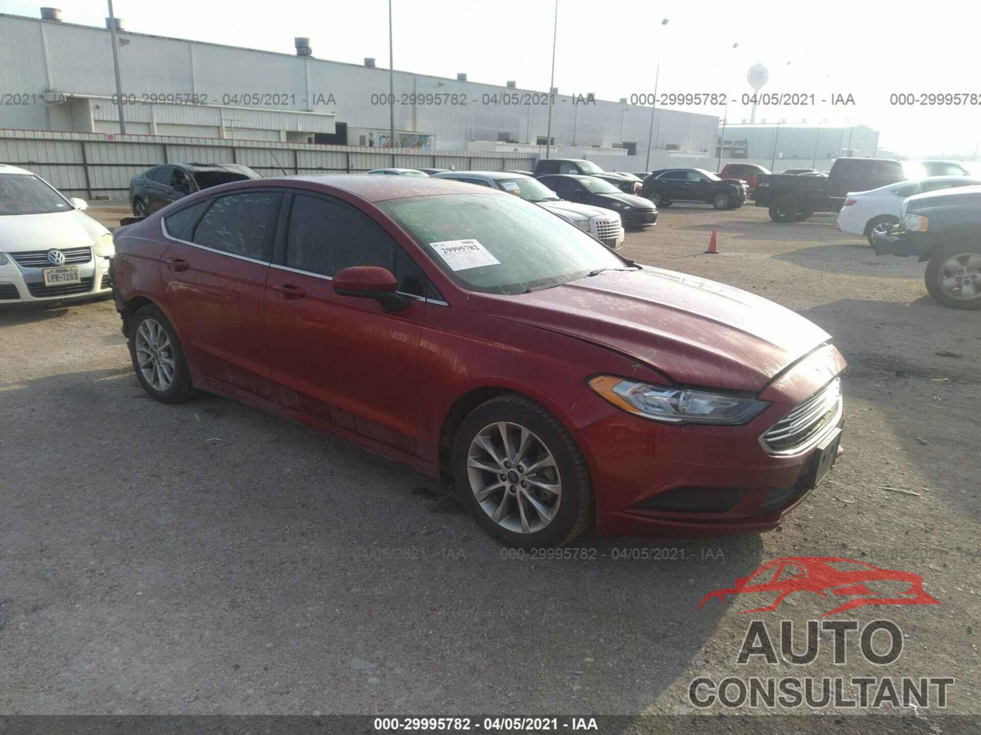 FORD FUSION 2017 - 3FA6P0HD0HR322040
