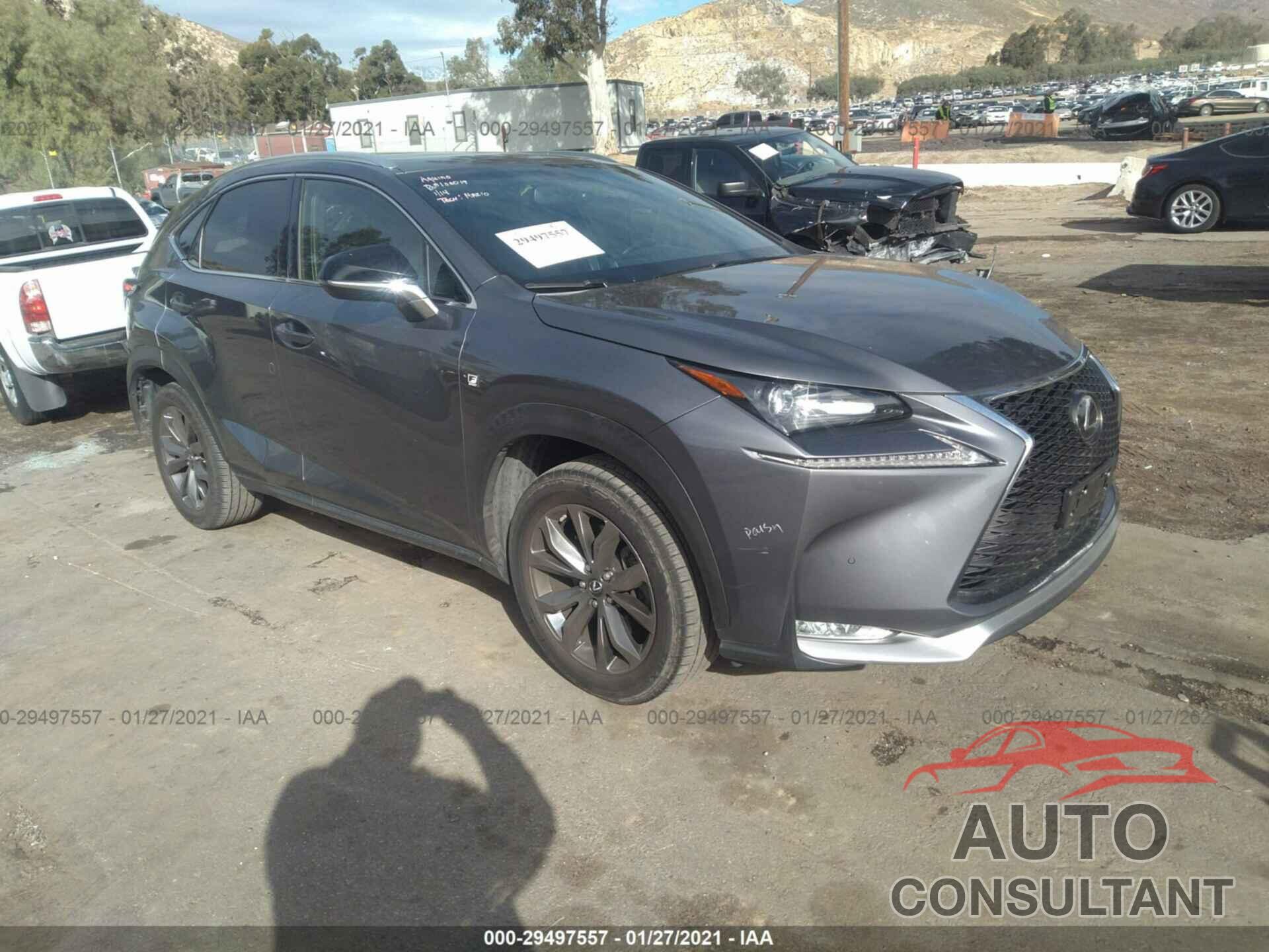 LEXUS NX 200T 2016 - JTJYARBZ1G2034086