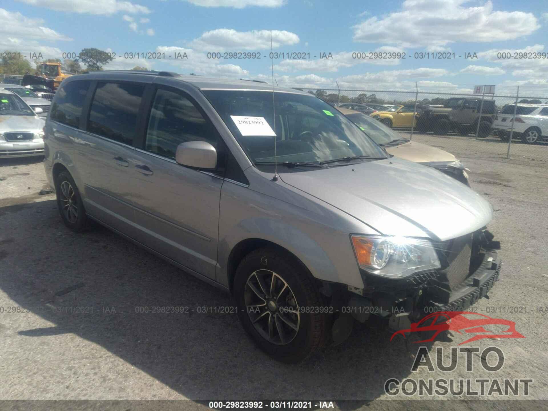 DODGE GRAND CARAVAN 2017 - 2C4RDGCG2HR737876