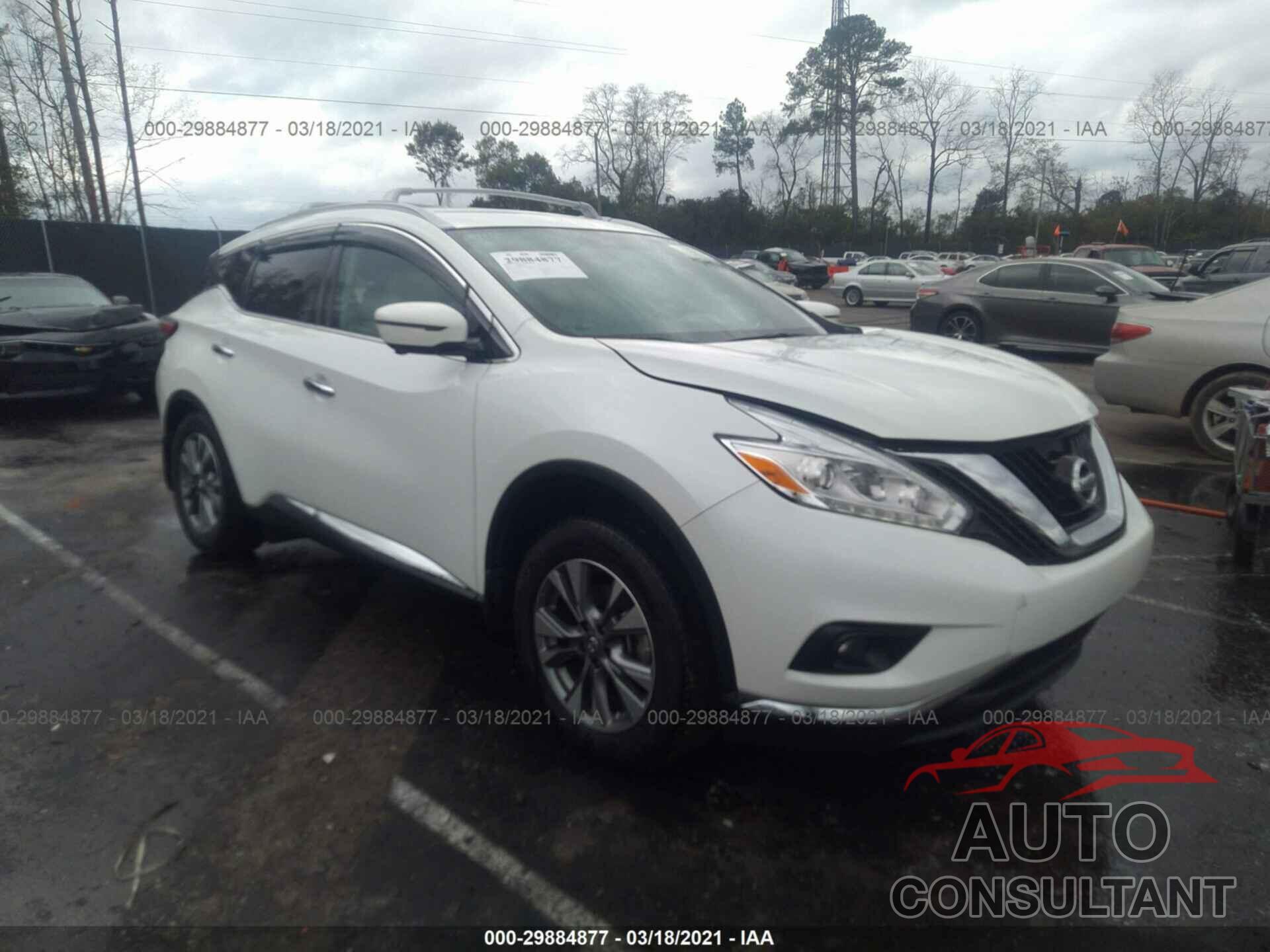 NISSAN MURANO 2017 - 5N1AZ2MG0HN161181