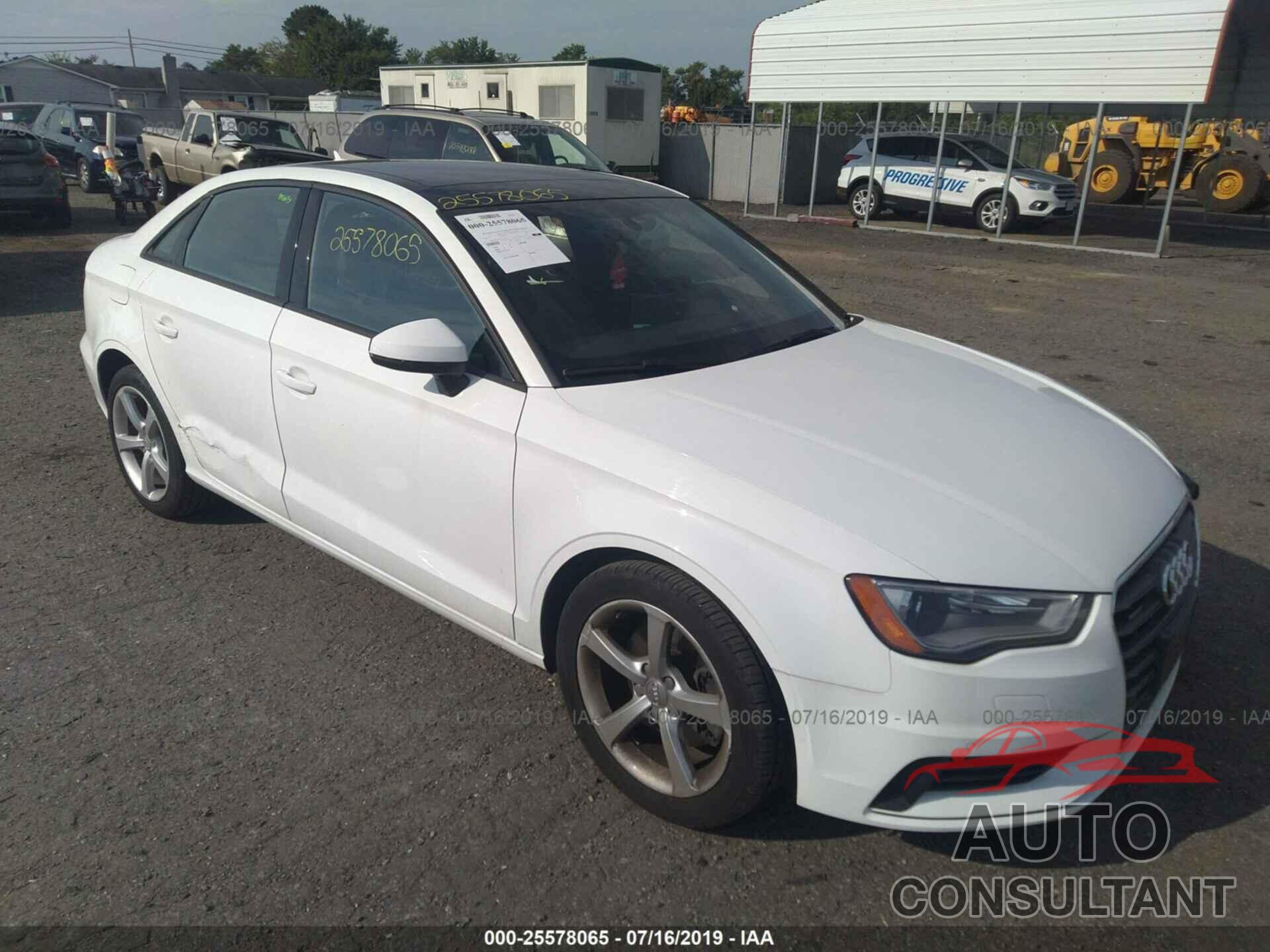 AUDI A3 2016 - WAUB8GFF2G1115352