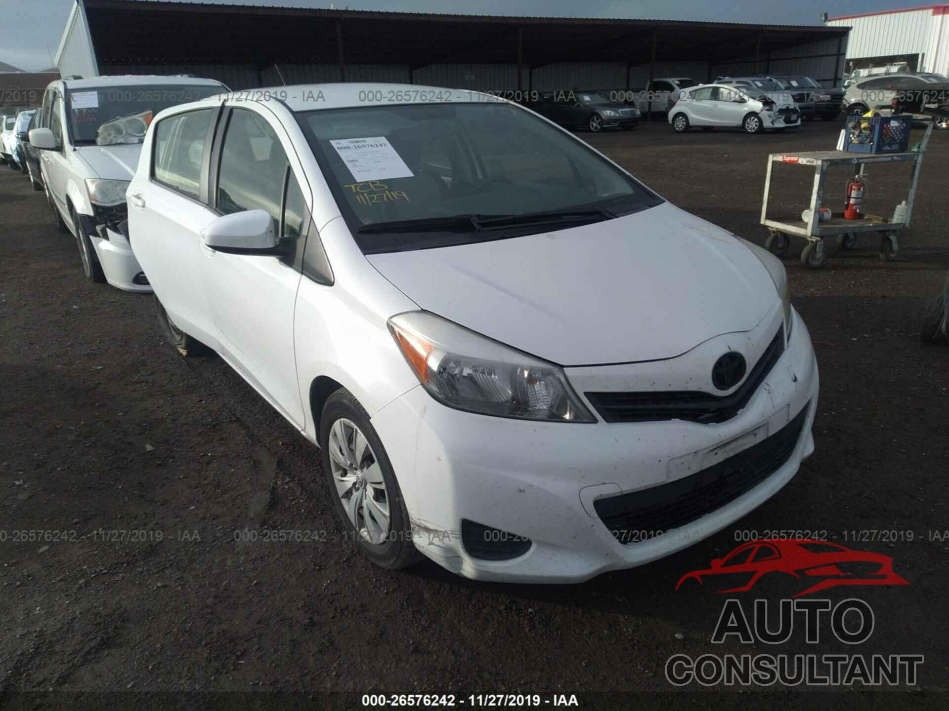 TOYOTA YARIS 2013 - JTDKTUD30DD548591