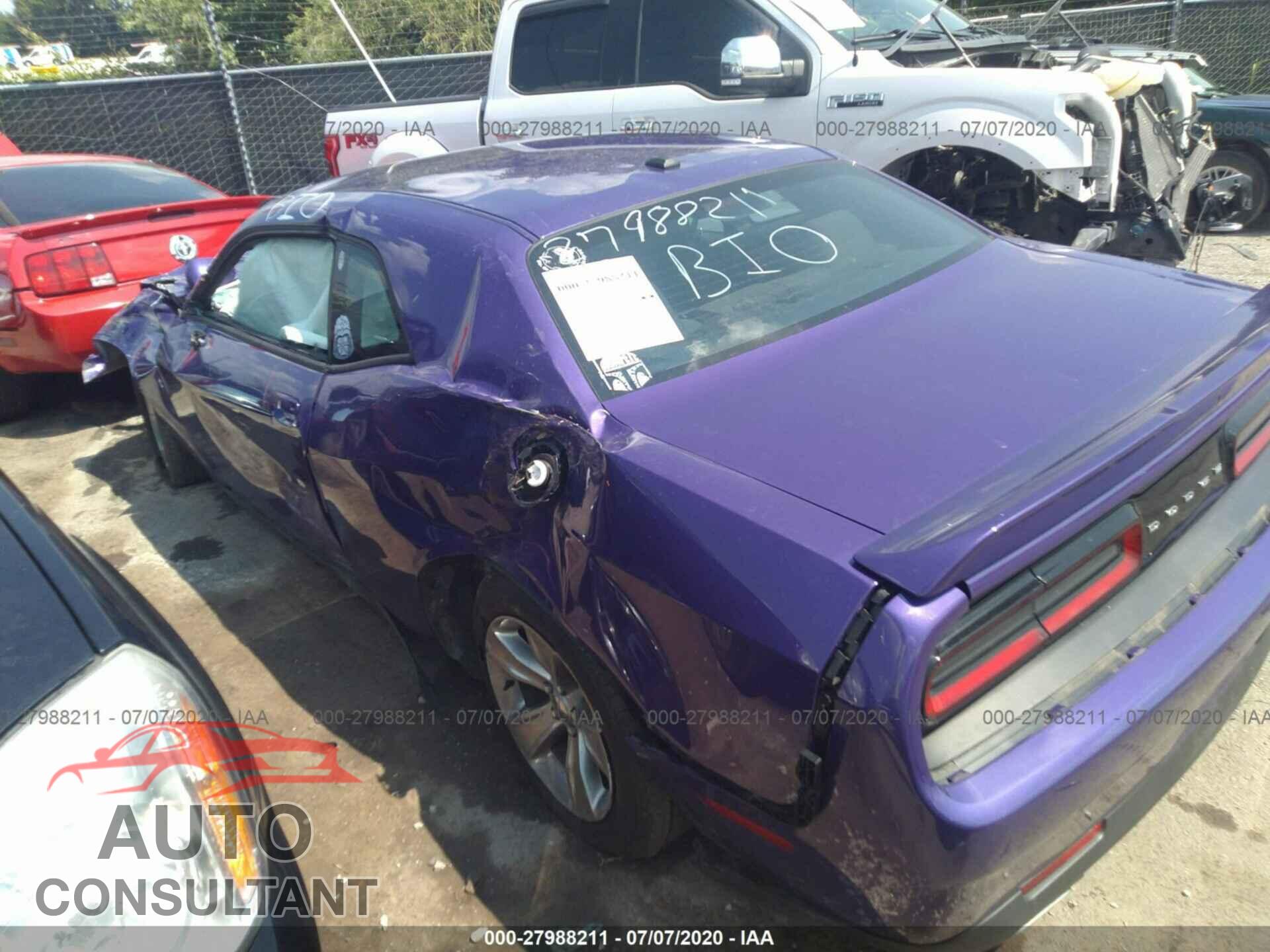DODGE CHALLENGER 2019 - 2C3CDZAG6KH712890