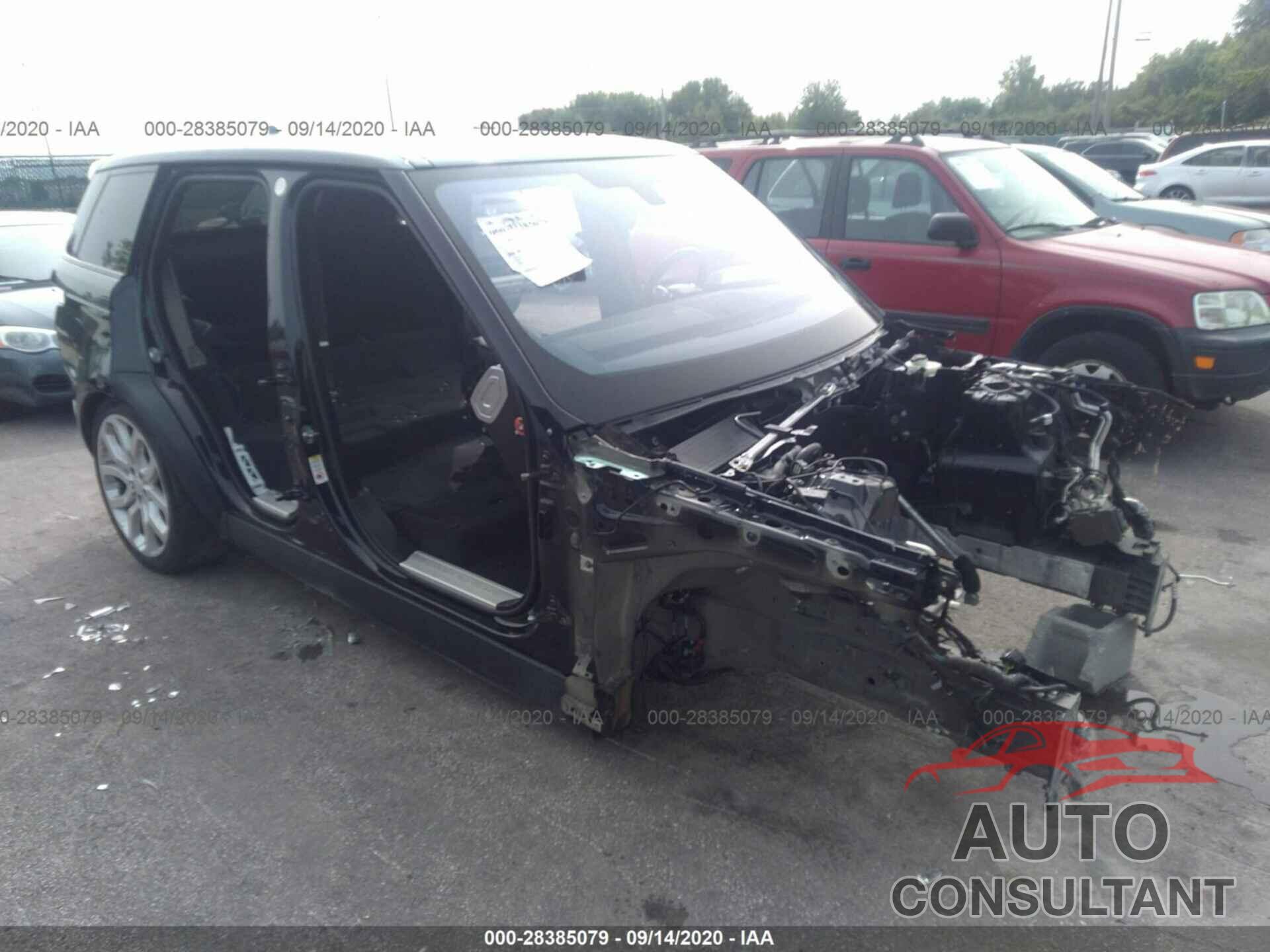 LAND ROVER RANGE ROVER SPORT 2016 - SALWR2PFXGA589996