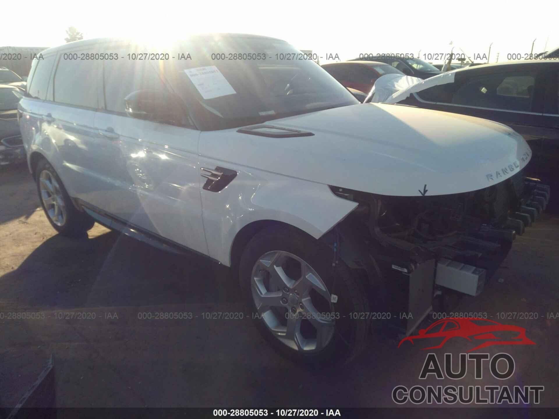 LAND ROVER RANGE ROVER SPORT 2019 - SALWR2RVXKA420915
