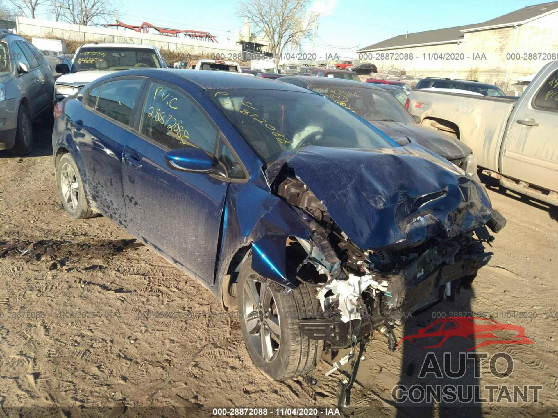 KIA FORTE 2018 - 3KPFL4A73JE219290