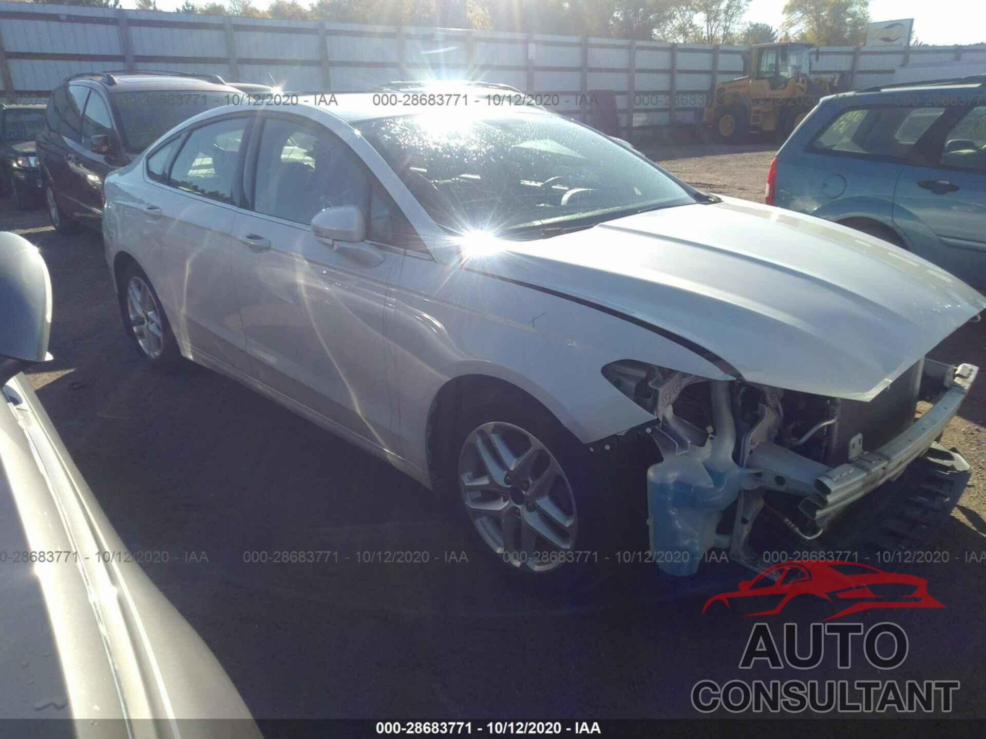 FORD FUSION 2016 - 3FA6P0H7XGR212086