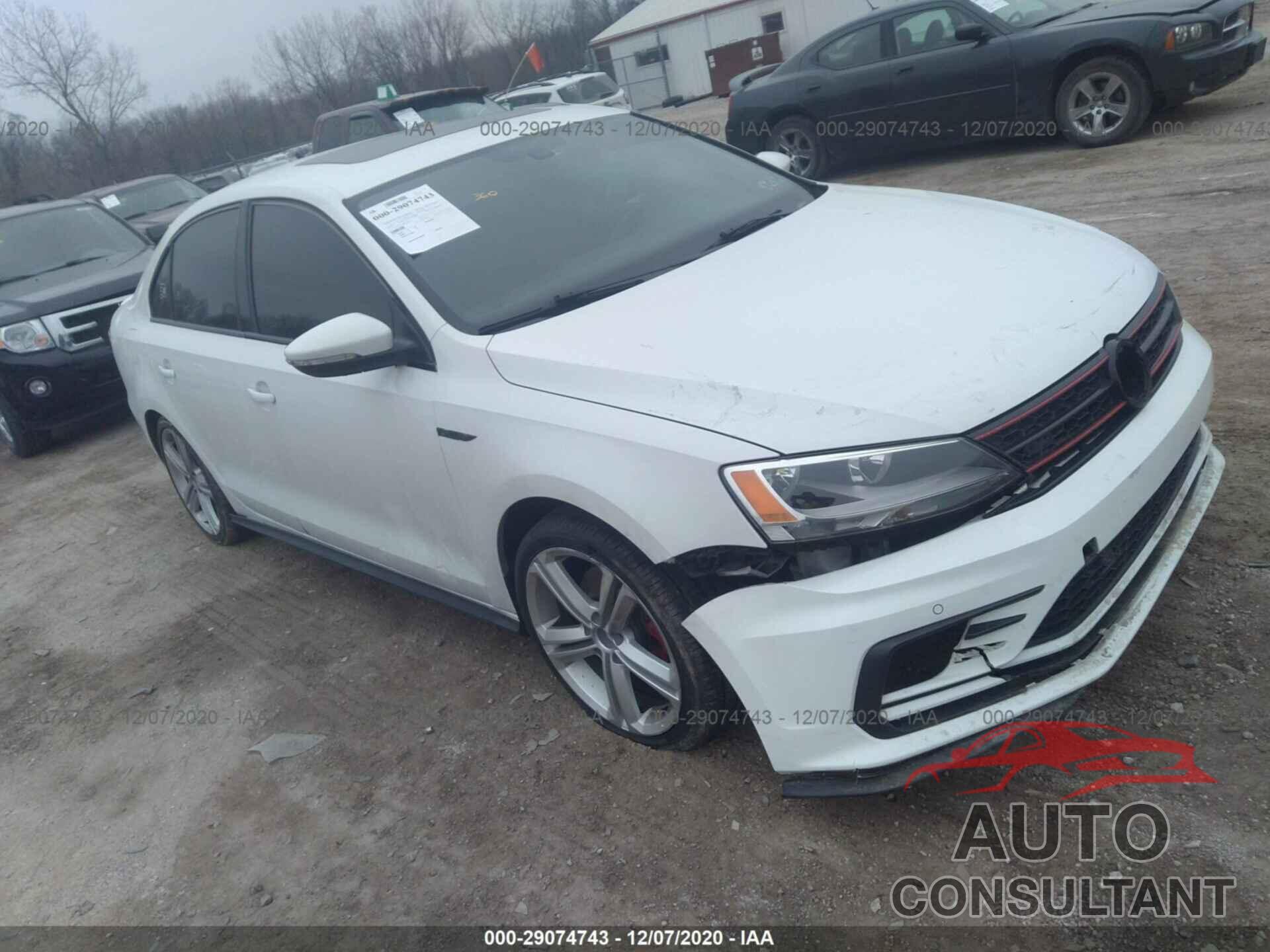 VOLKSWAGEN JETTA SEDAN 2016 - 3VW5T7AJ8GM239913