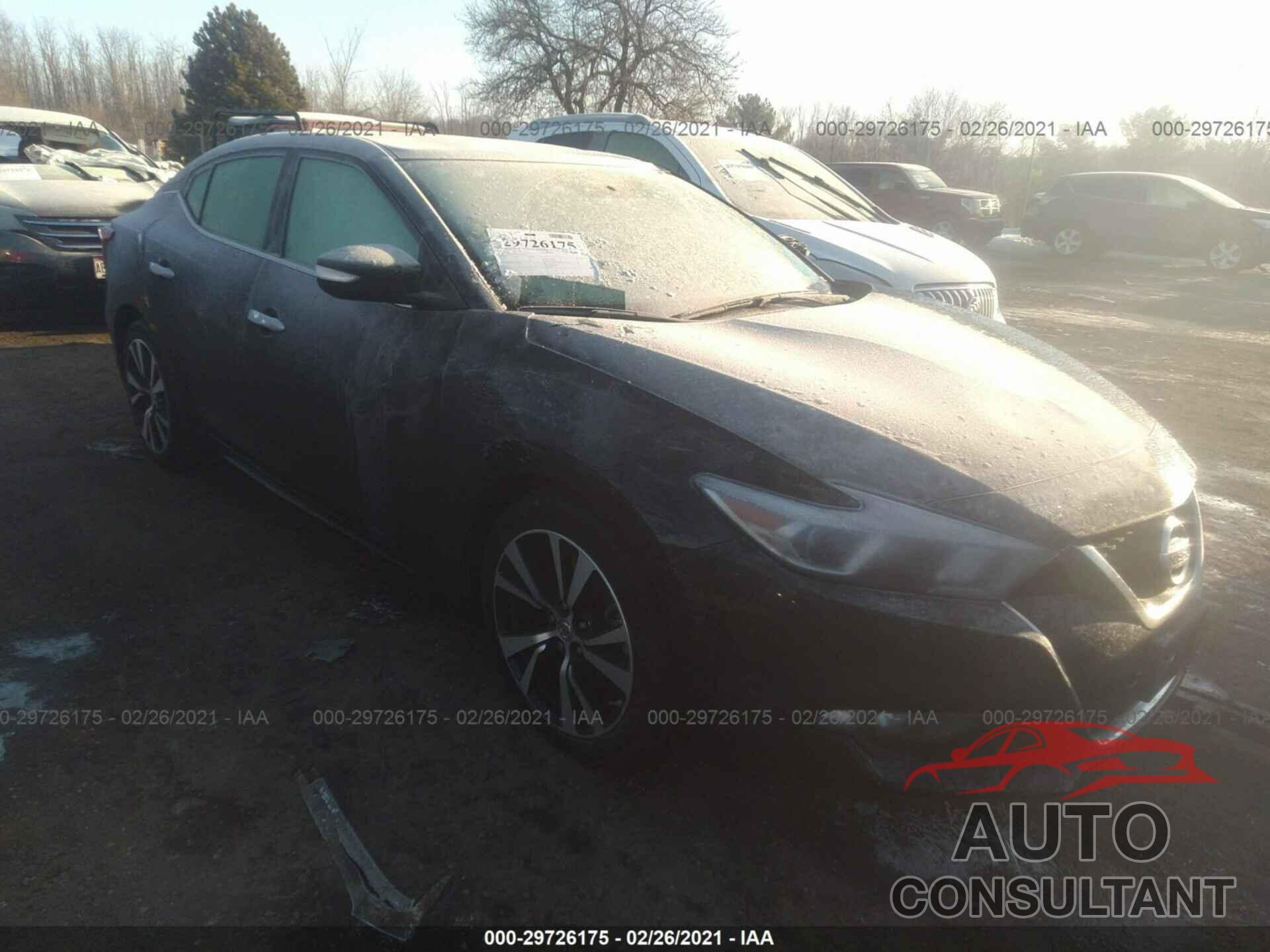 NISSAN MAXIMA 2018 - 1N4AA6AP5JC406815