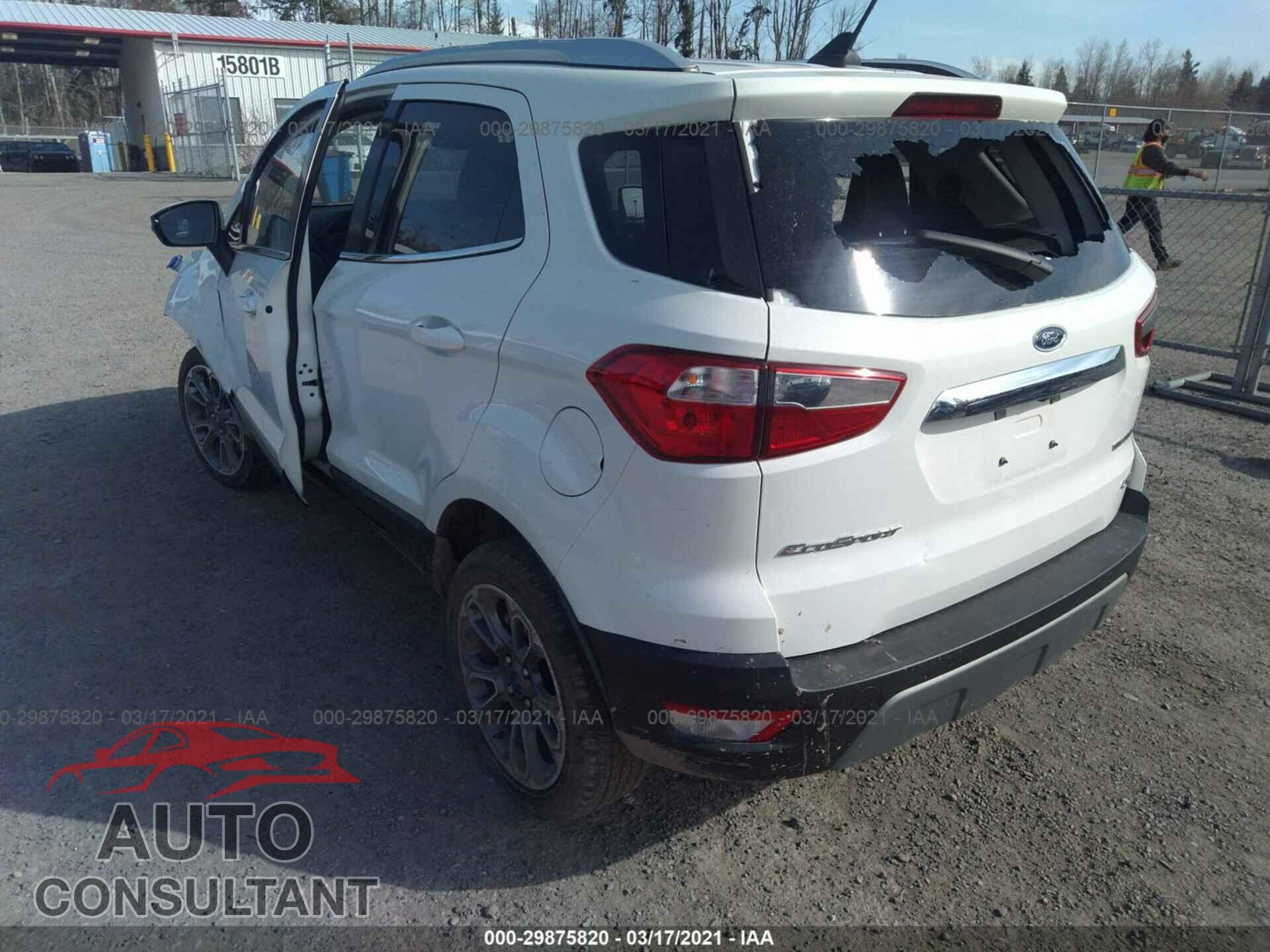 FORD ECOSPORT 2020 - MAJ6S3KL5LC315544