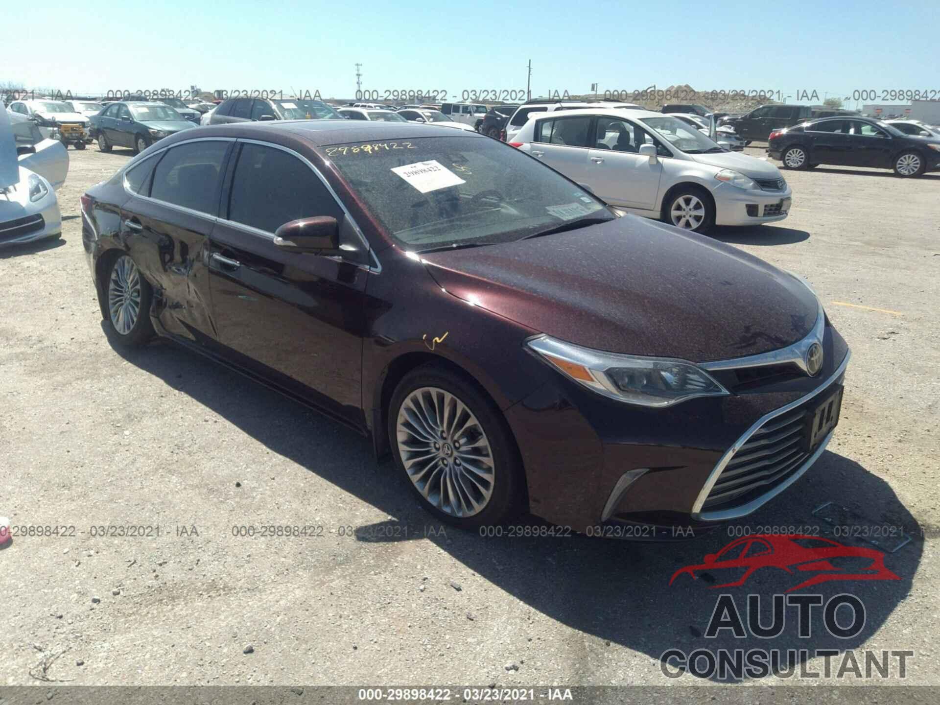 TOYOTA AVALON 2016 - 4T1BK1EB4GU215124