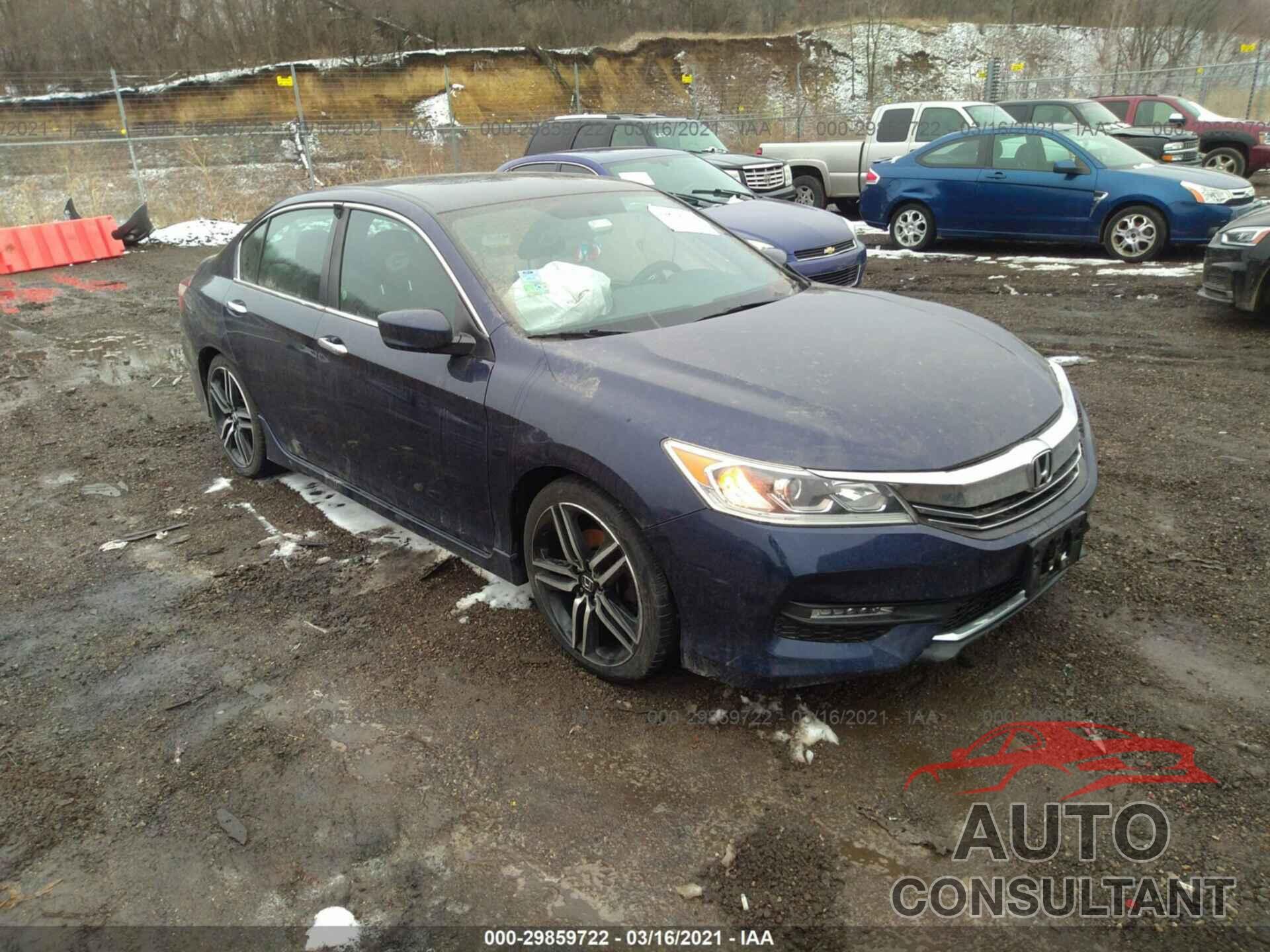 HONDA ACCORD SEDAN 2016 - 1HGCR2F55GA085862
