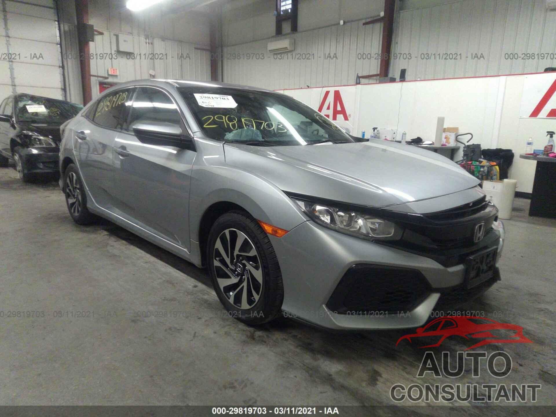 HONDA CIVIC HATCHBACK 2017 - SHHFK7H21HU406674