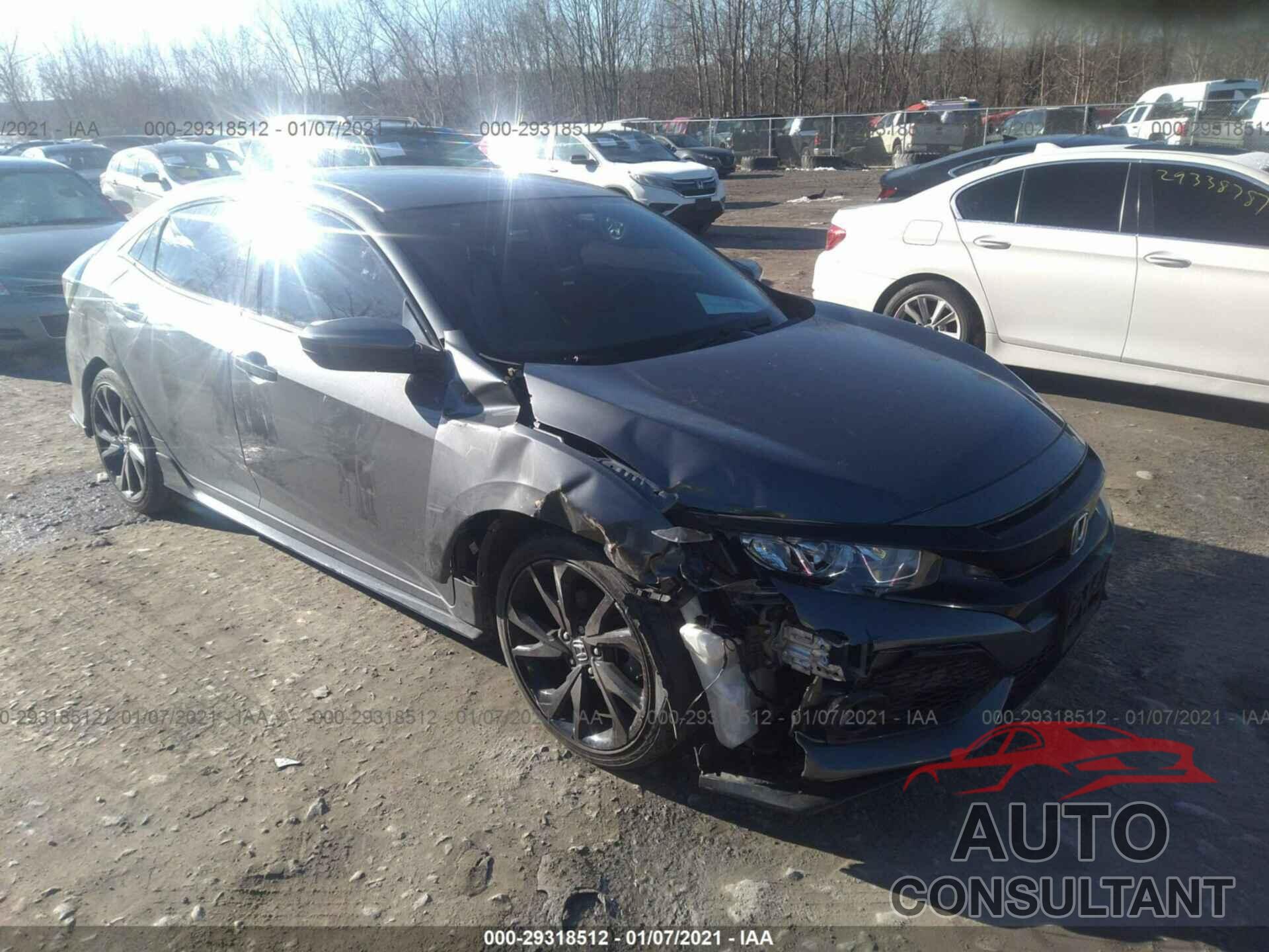 HONDA CIVIC HATCHBACK 2018 - SHHFK7H4XJU412433