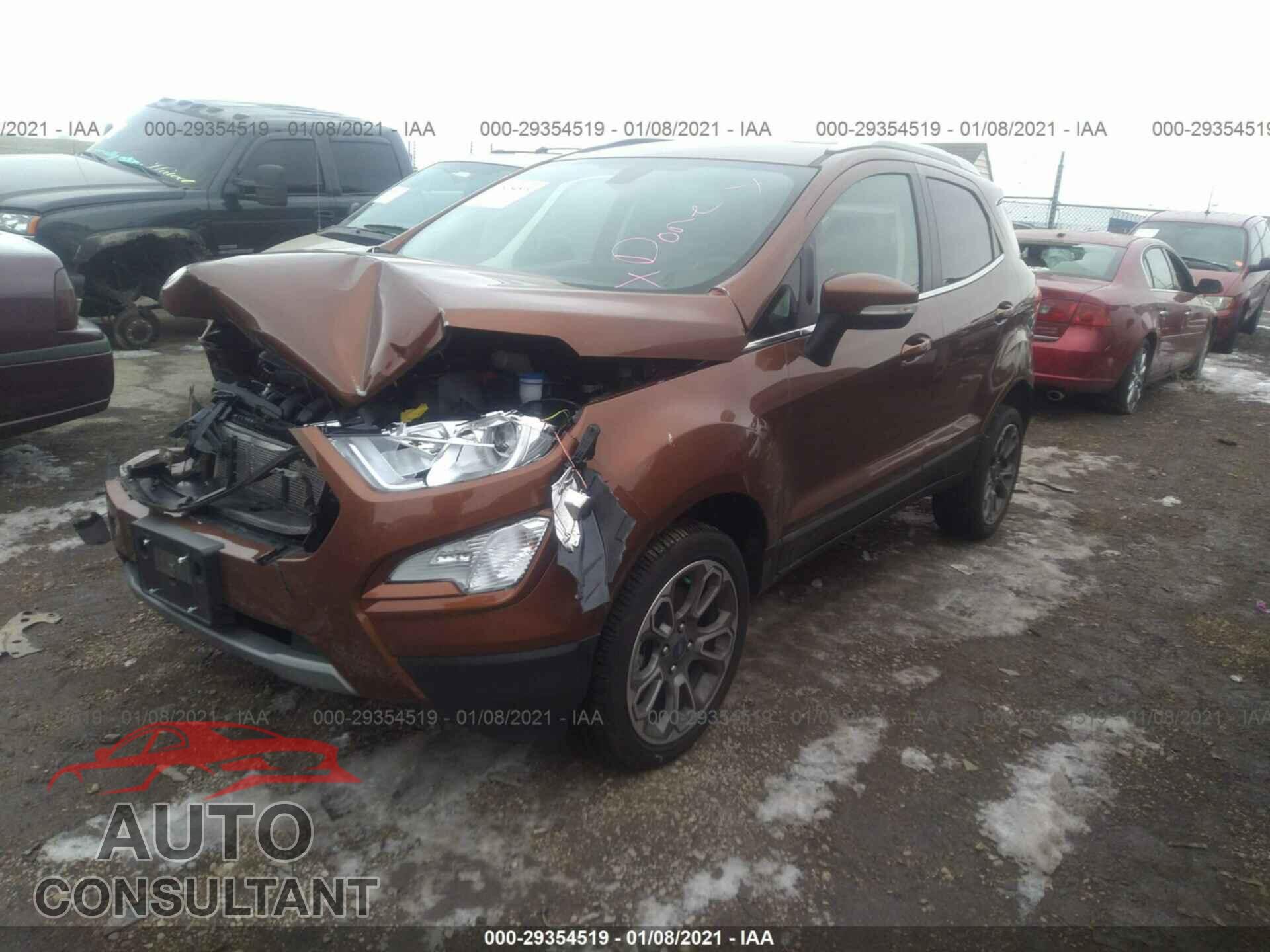 FORD ECOSPORT 2019 - MAJ6S3KL6KC287865