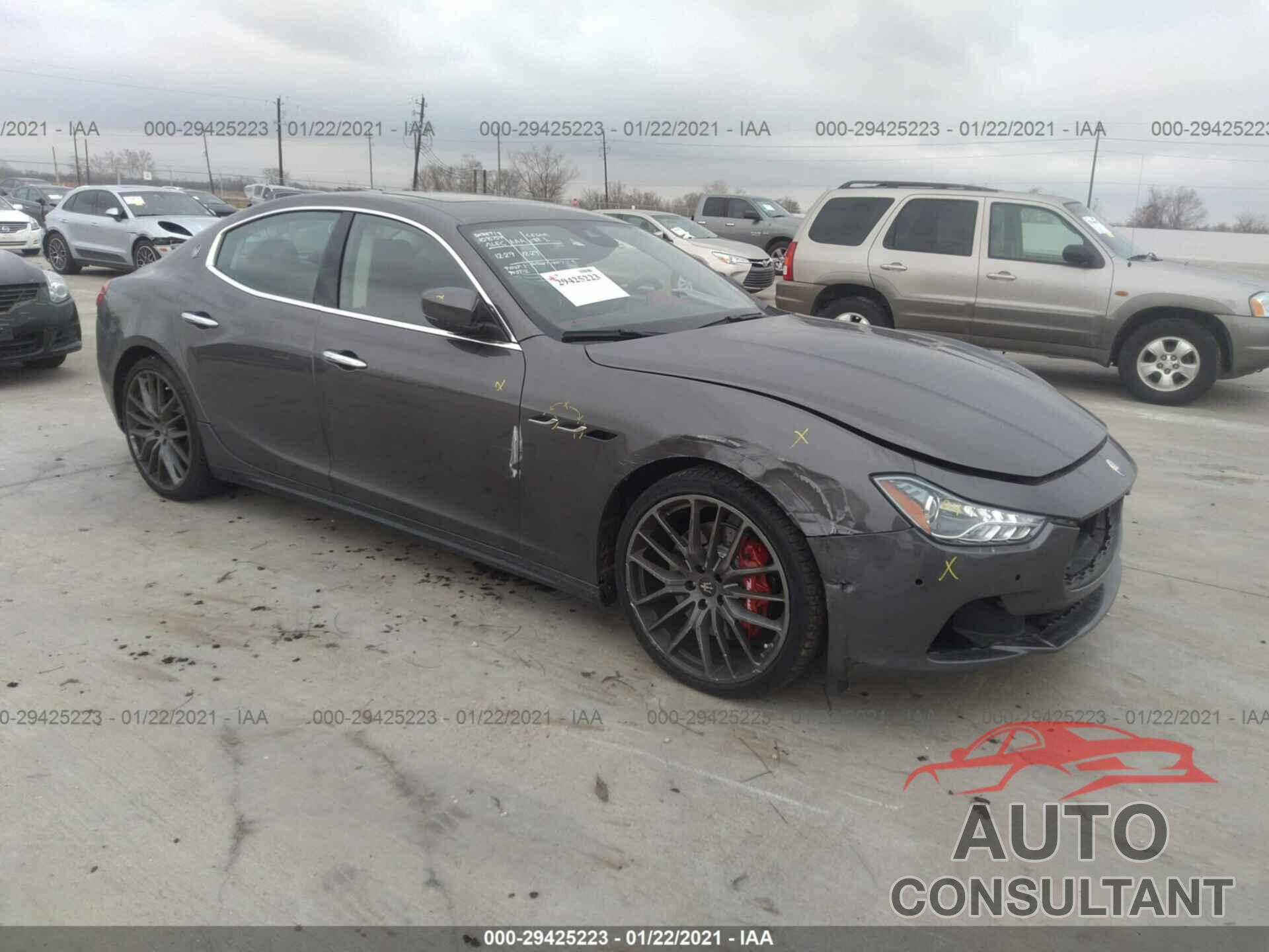 MASERATI GHIBLI 2017 - ZAM57RTS8H1217171