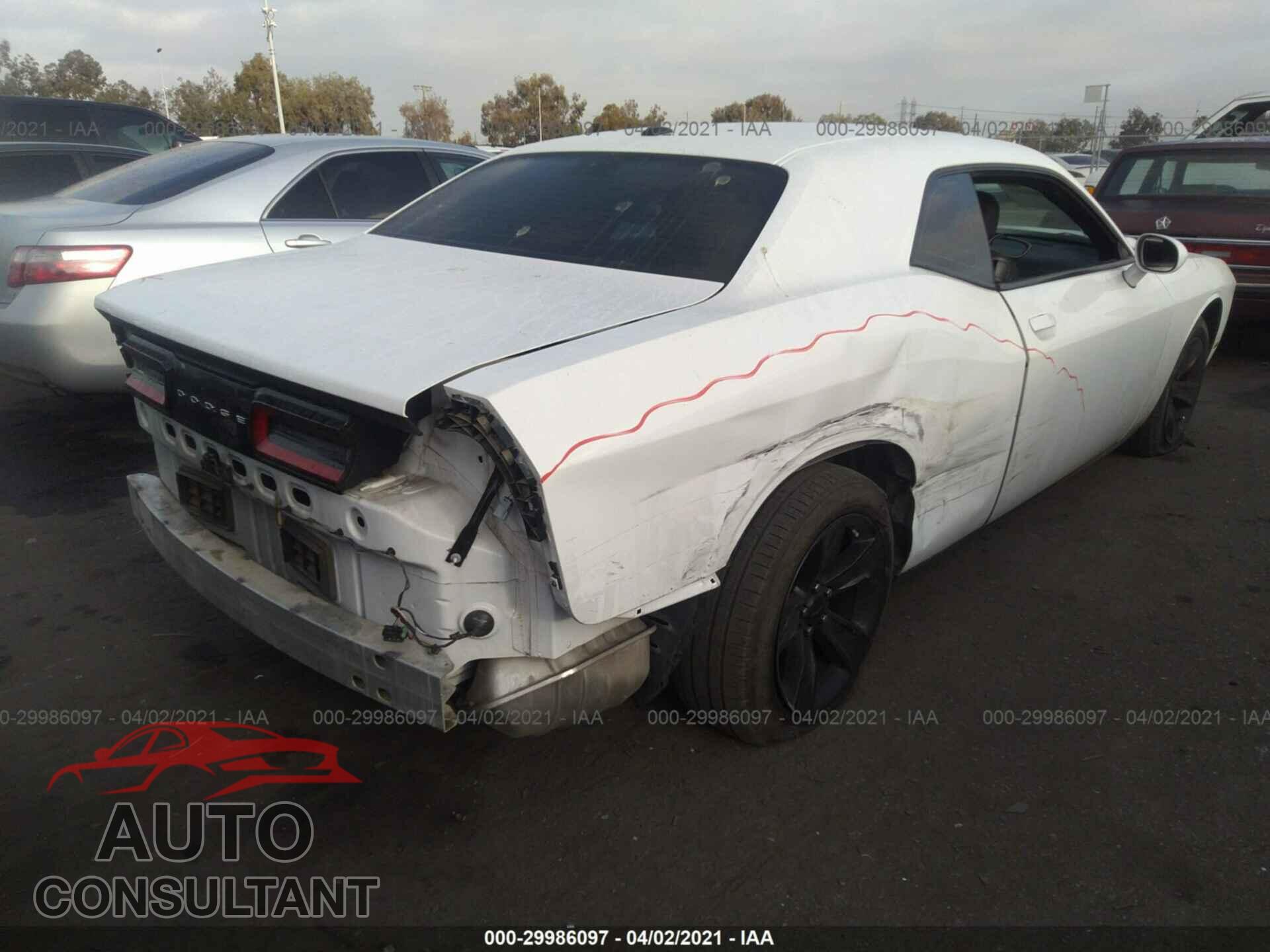 DODGE CHALLENGER 2016 - 2C3CDZAG1GH107781