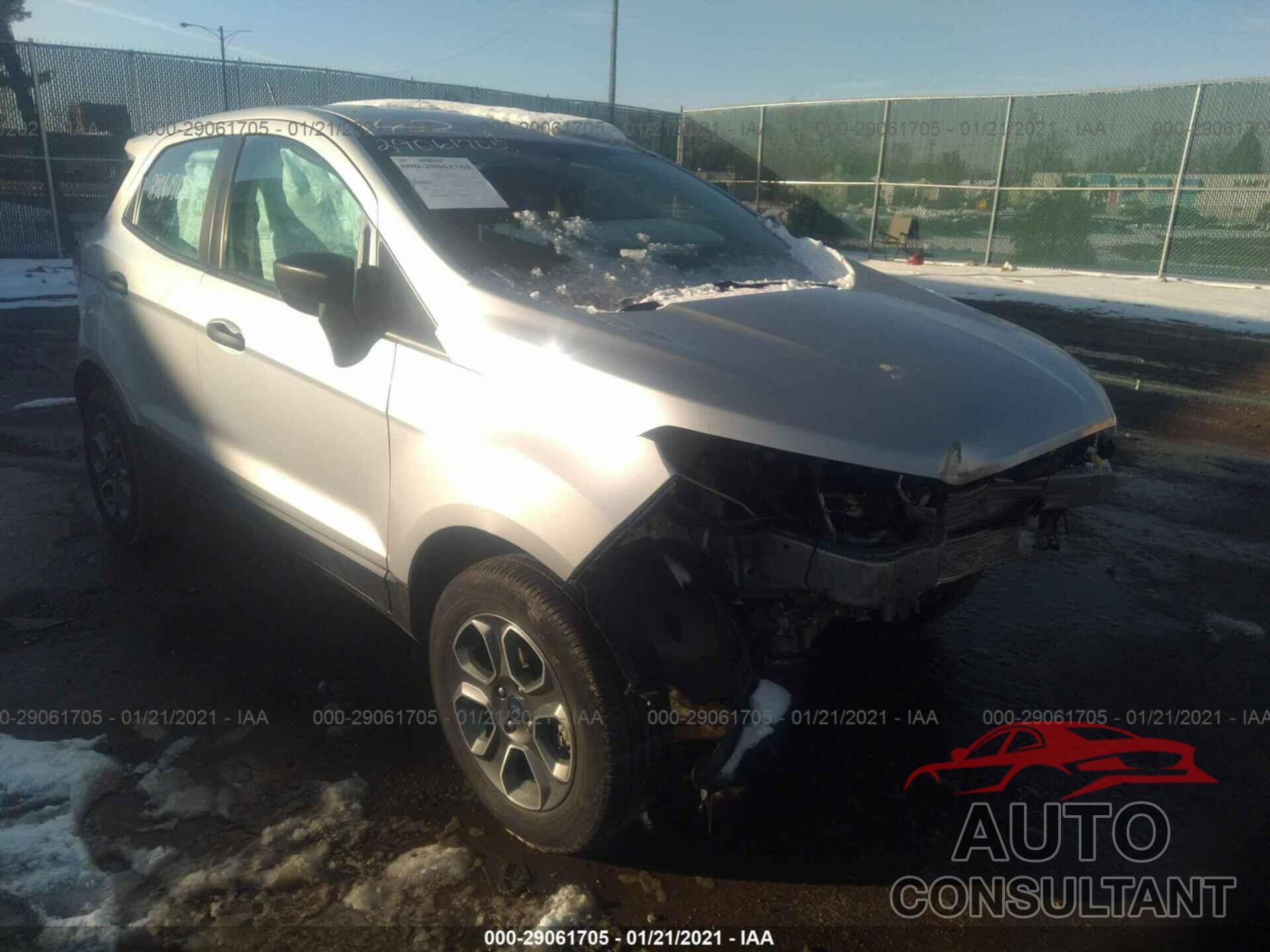 FORD ECOSPORT 2019 - MAJ6S3FLXKC295638