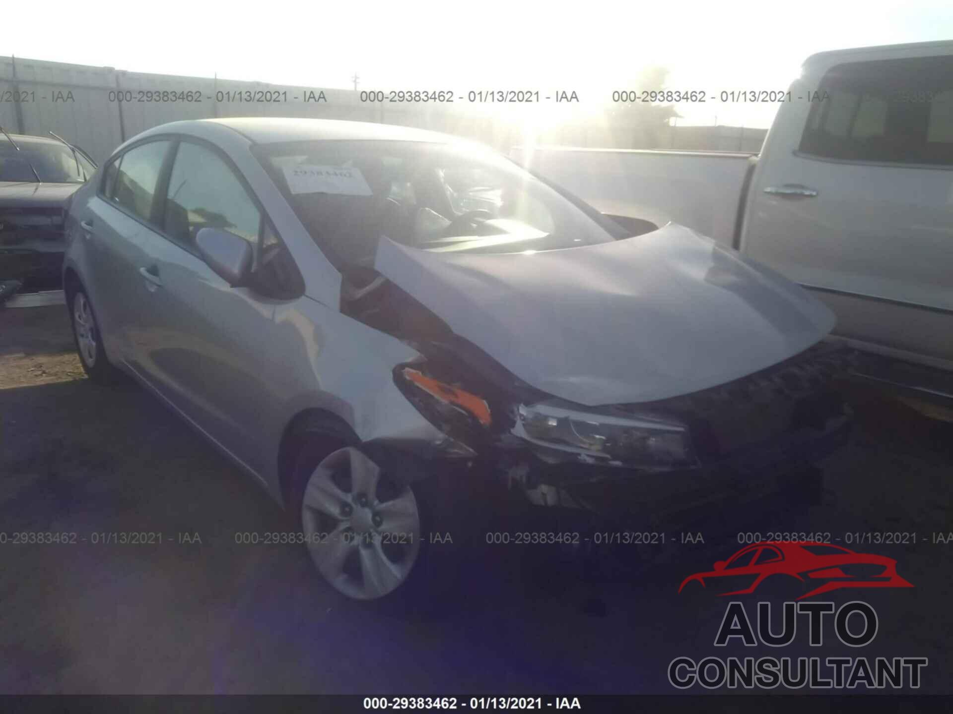 KIA FORTE 2017 - 3KPFK4A75HE051424