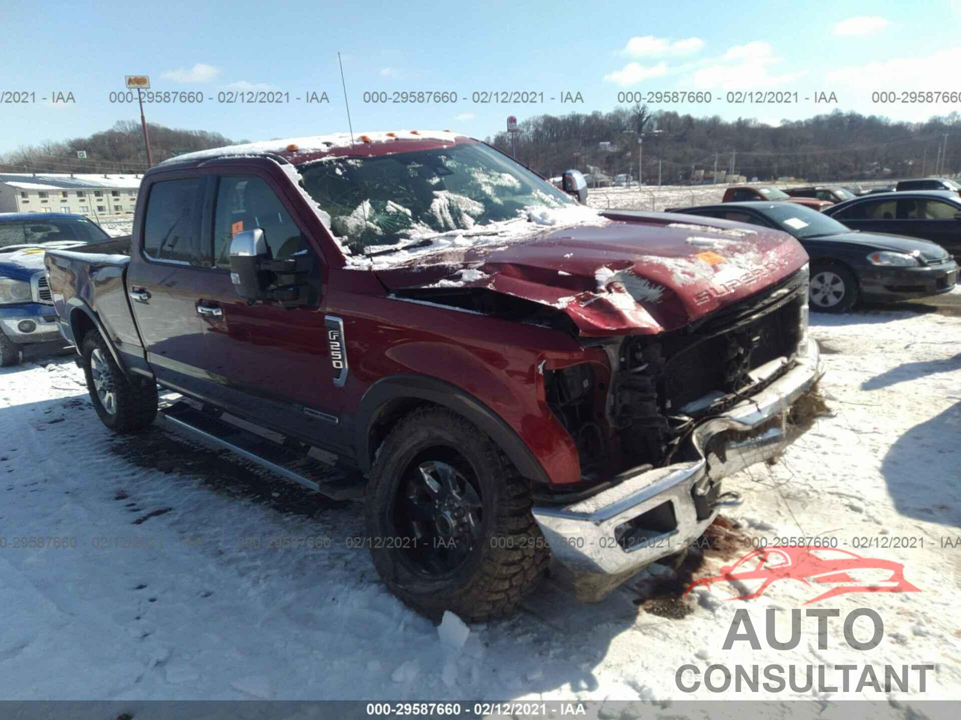 FORD SUPER DUTY F-250 SRW 2017 - 1FT7W2BT4HEF45231