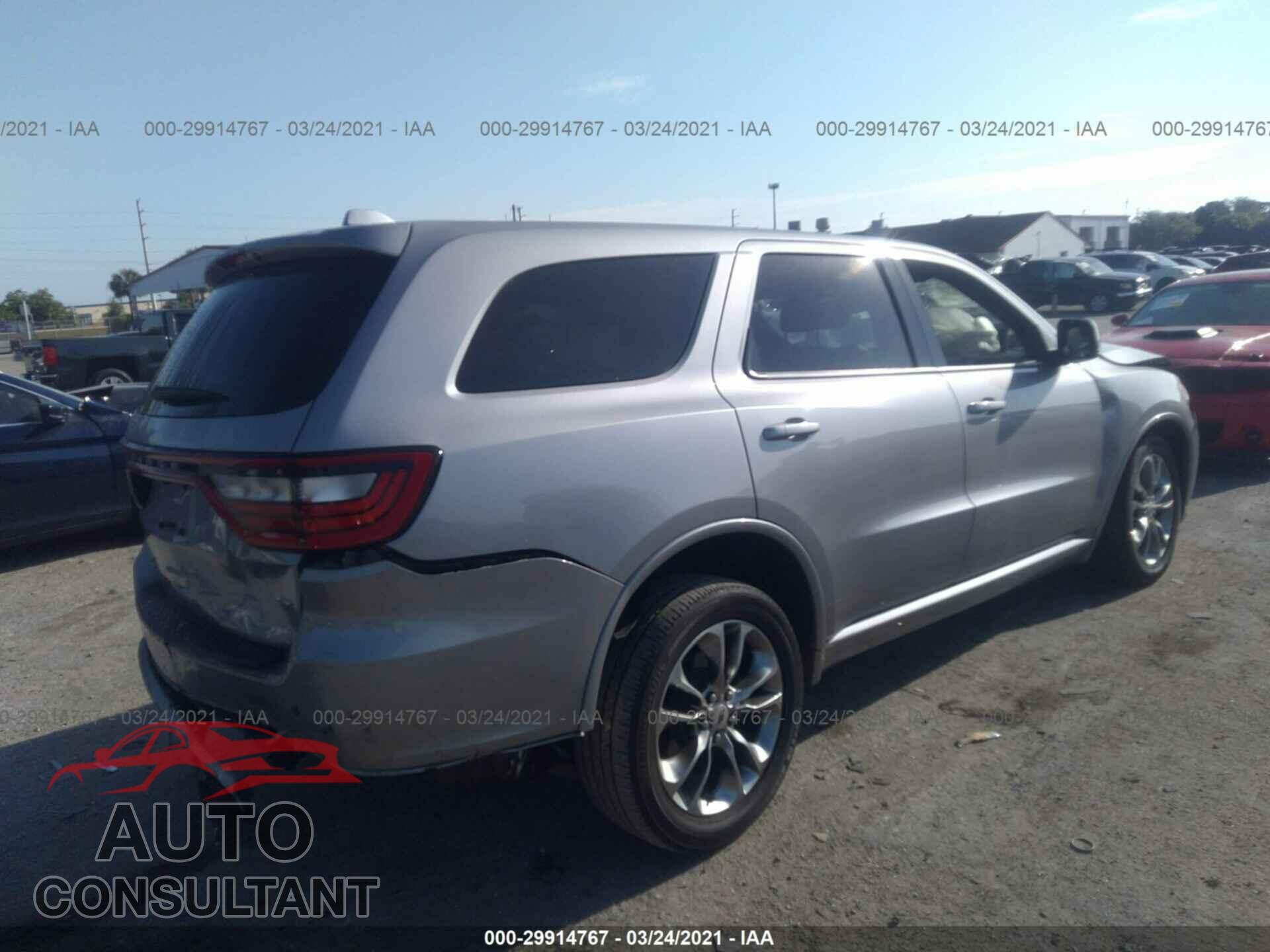 DODGE DURANGO 2019 - 1C4RDJDG4KC664103