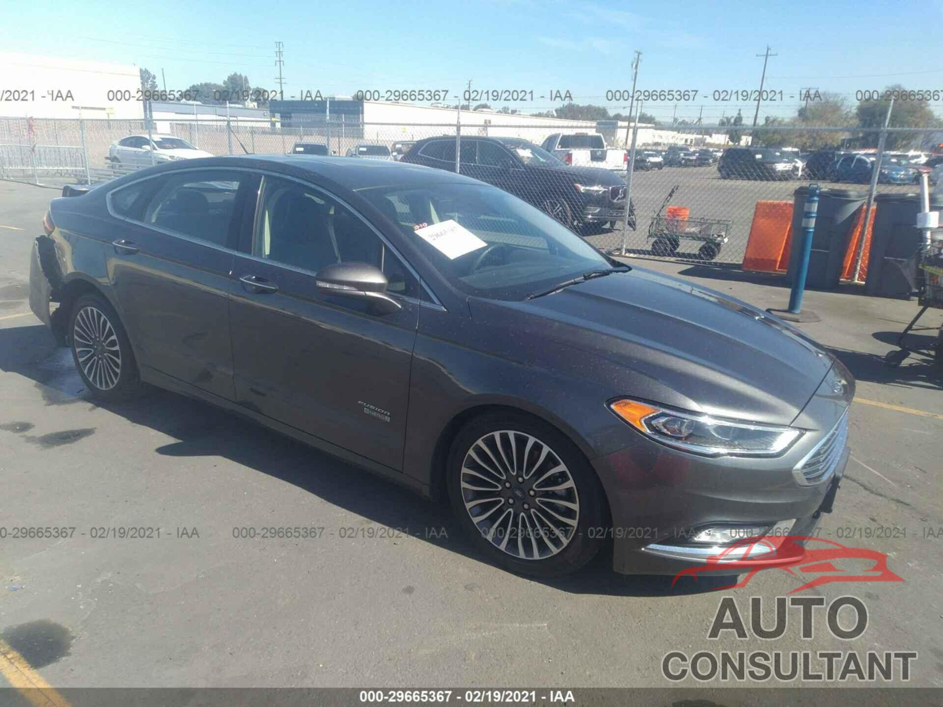 FORD FUSION ENERGI 2018 - 3FA6P0SU8JR246274