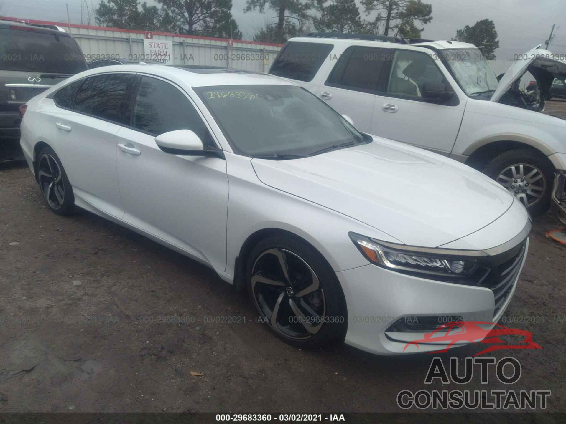HONDA ACCORD SEDAN 2019 - 1HGCV2F35KA002126