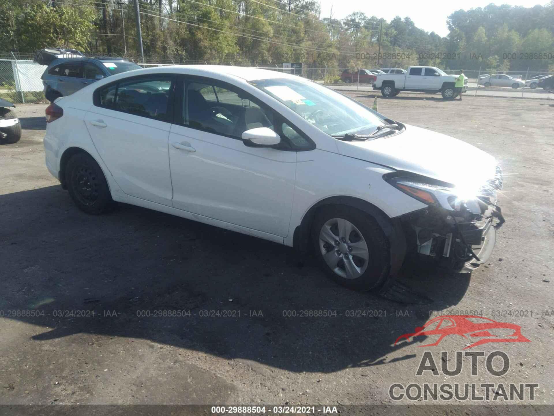 KIA FORTE 2017 - 3KPFK4A73HE077679