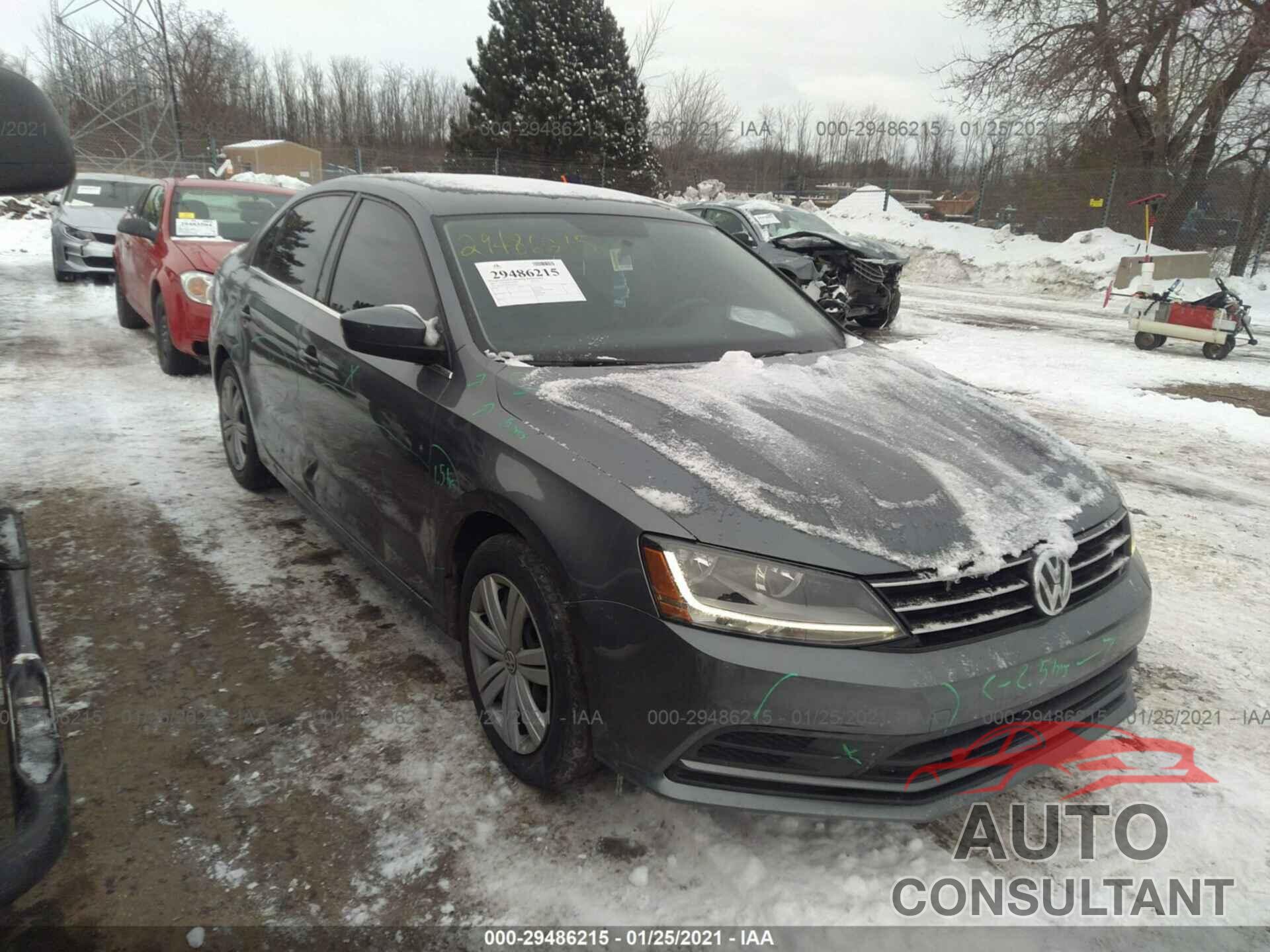 VOLKSWAGEN JETTA 2017 - 3VW2B7AJXHM367321