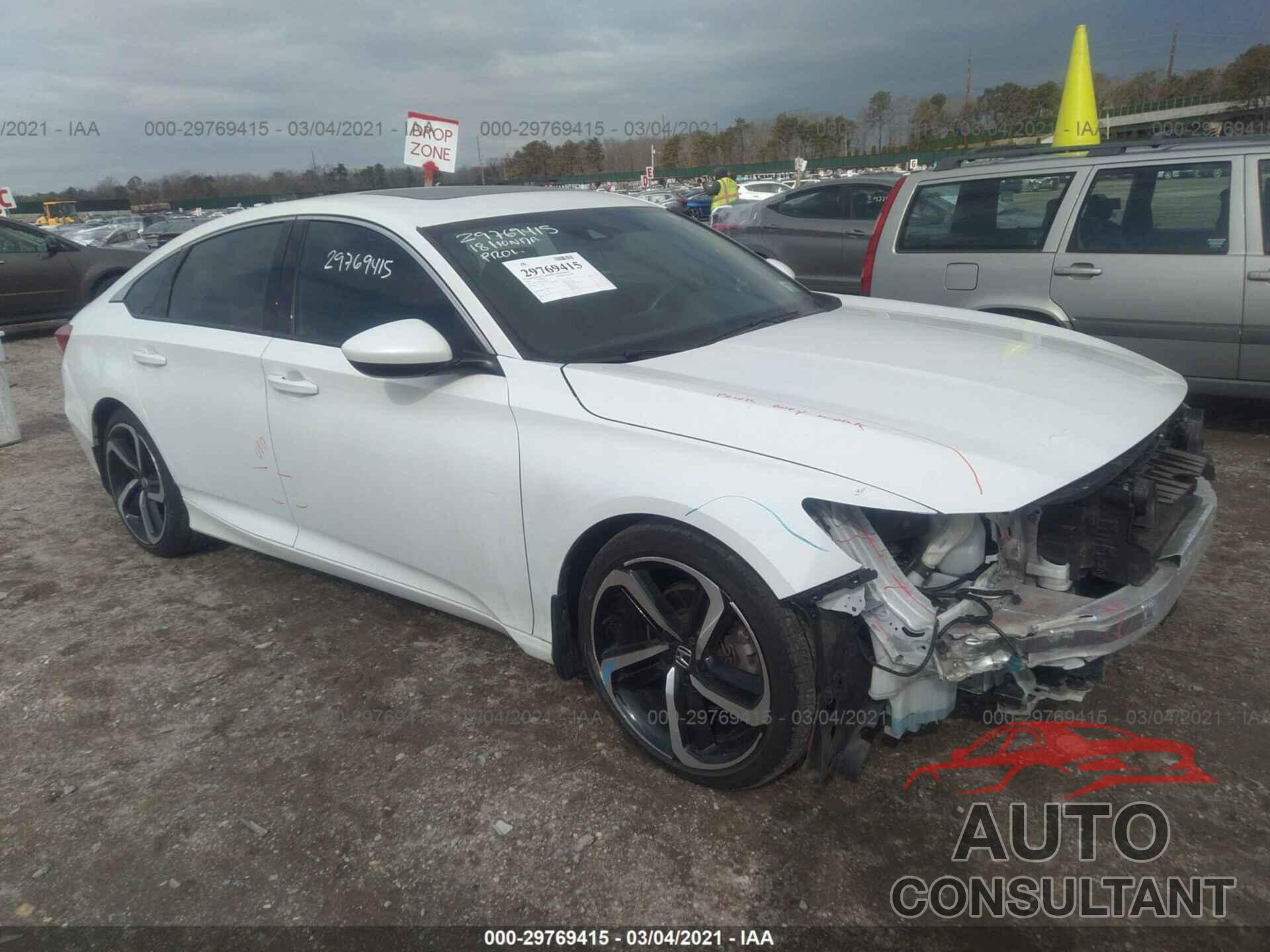 HONDA ACCORD SEDAN 2018 - 1HGCV2F35JA021533