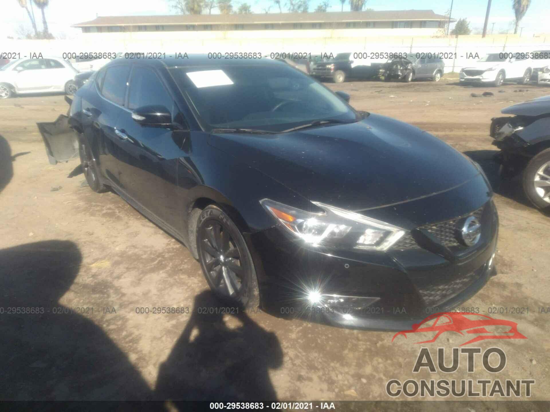 NISSAN MAXIMA 2018 - 1N4AA6APXJC372905