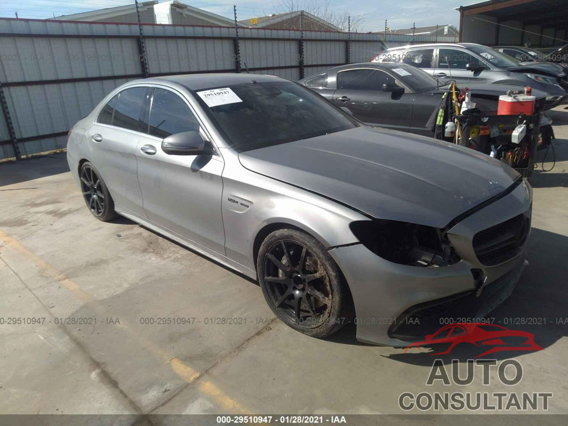 MERCEDES-BENZ C-CLASS 2016 - 55SWF8GB4GU128251