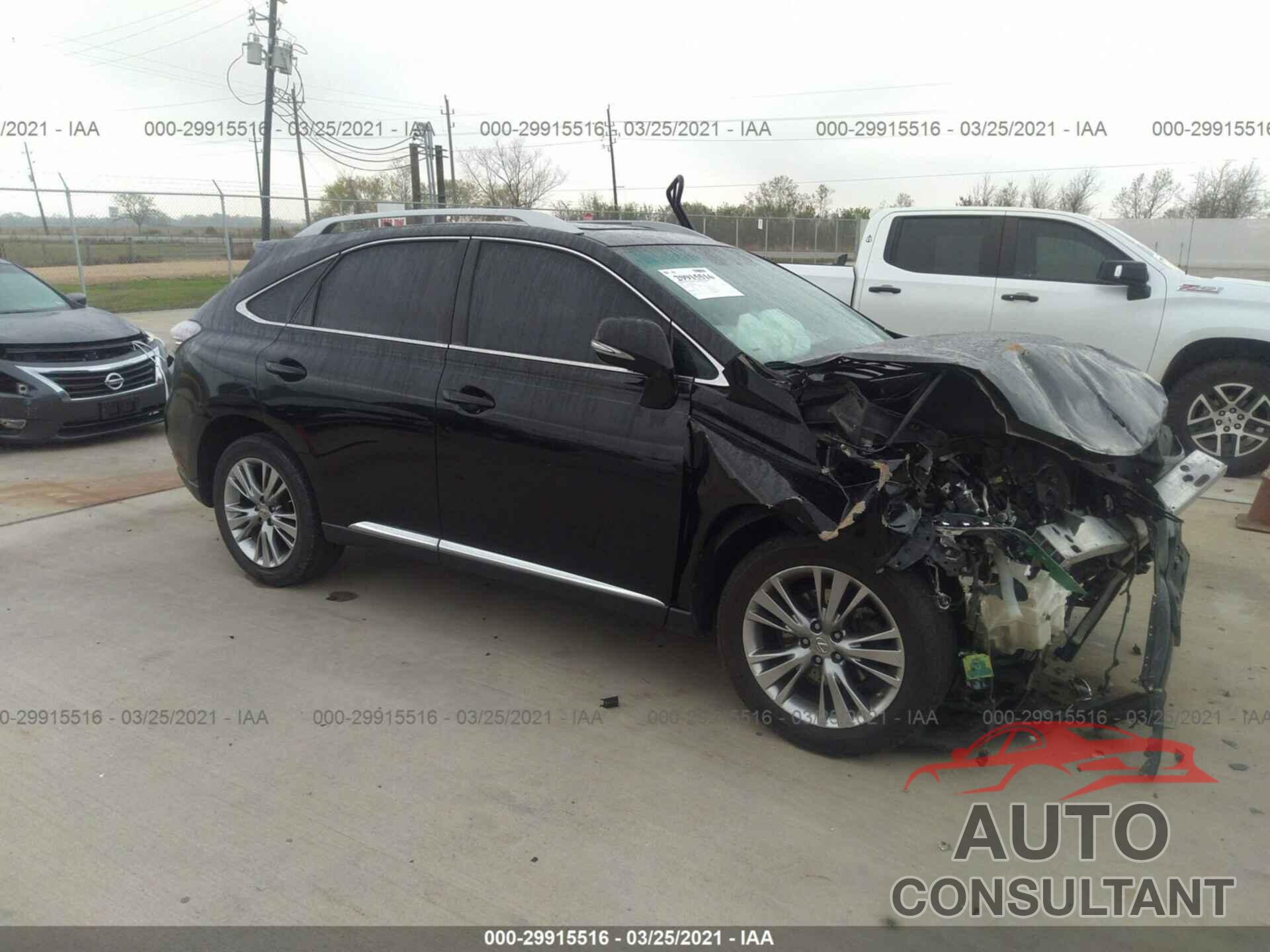 LEXUS RX 350 2013 - 2T2ZK1BA1DC094426