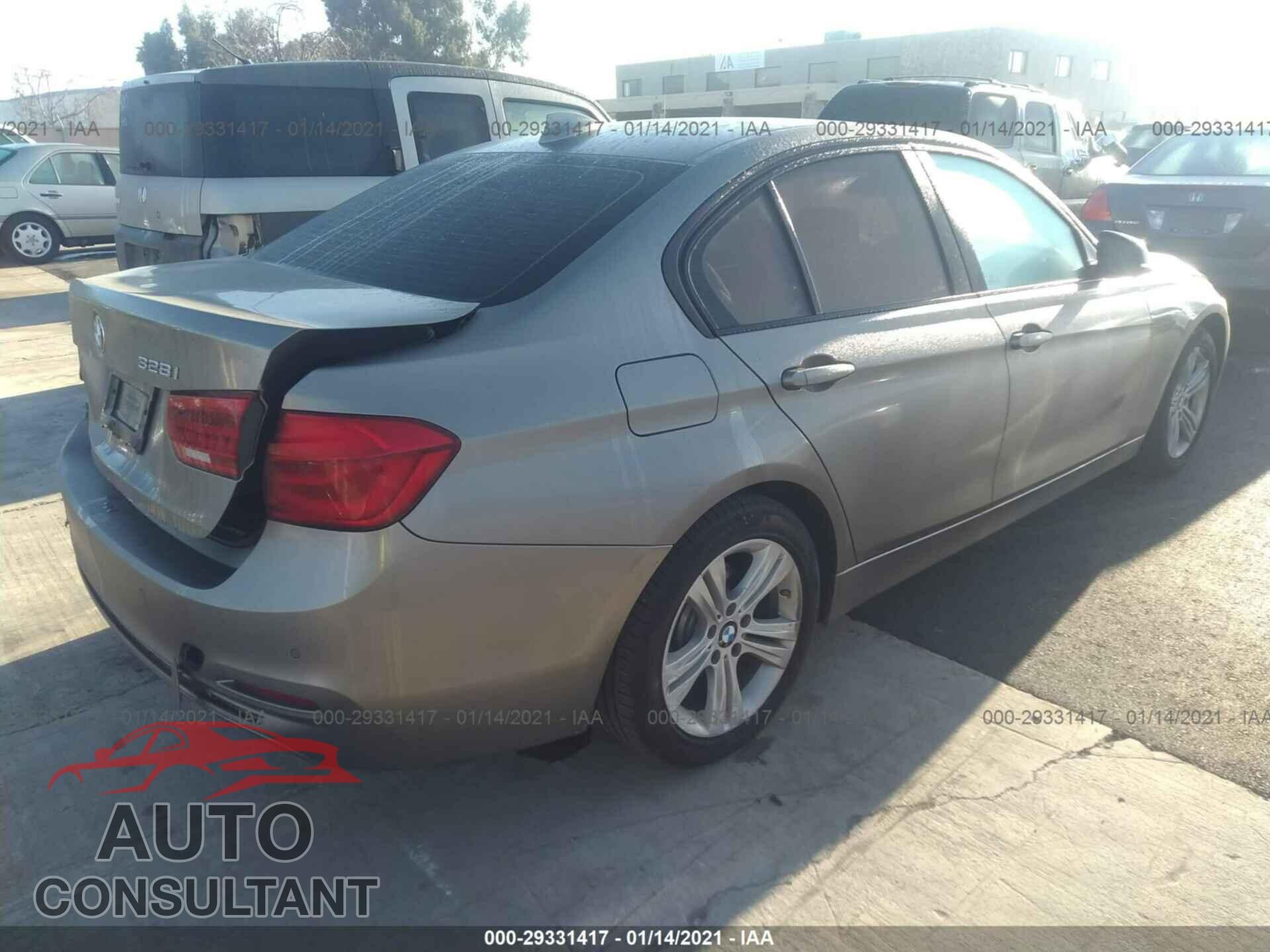BMW 3 SERIES 2016 - WBA8E9G56GNU27669