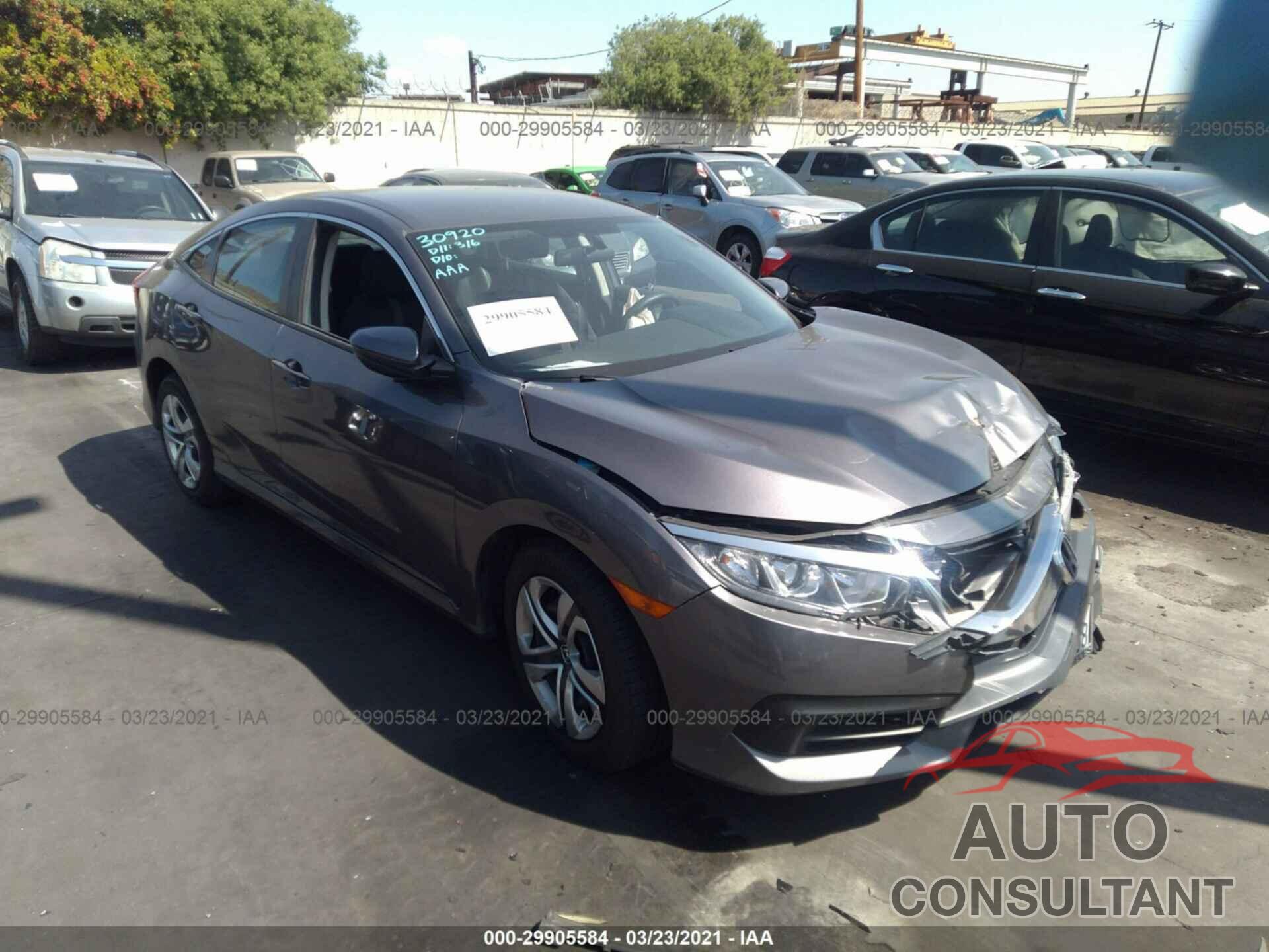 HONDA CIVIC SEDAN 2018 - 2HGFC2F56JH531976