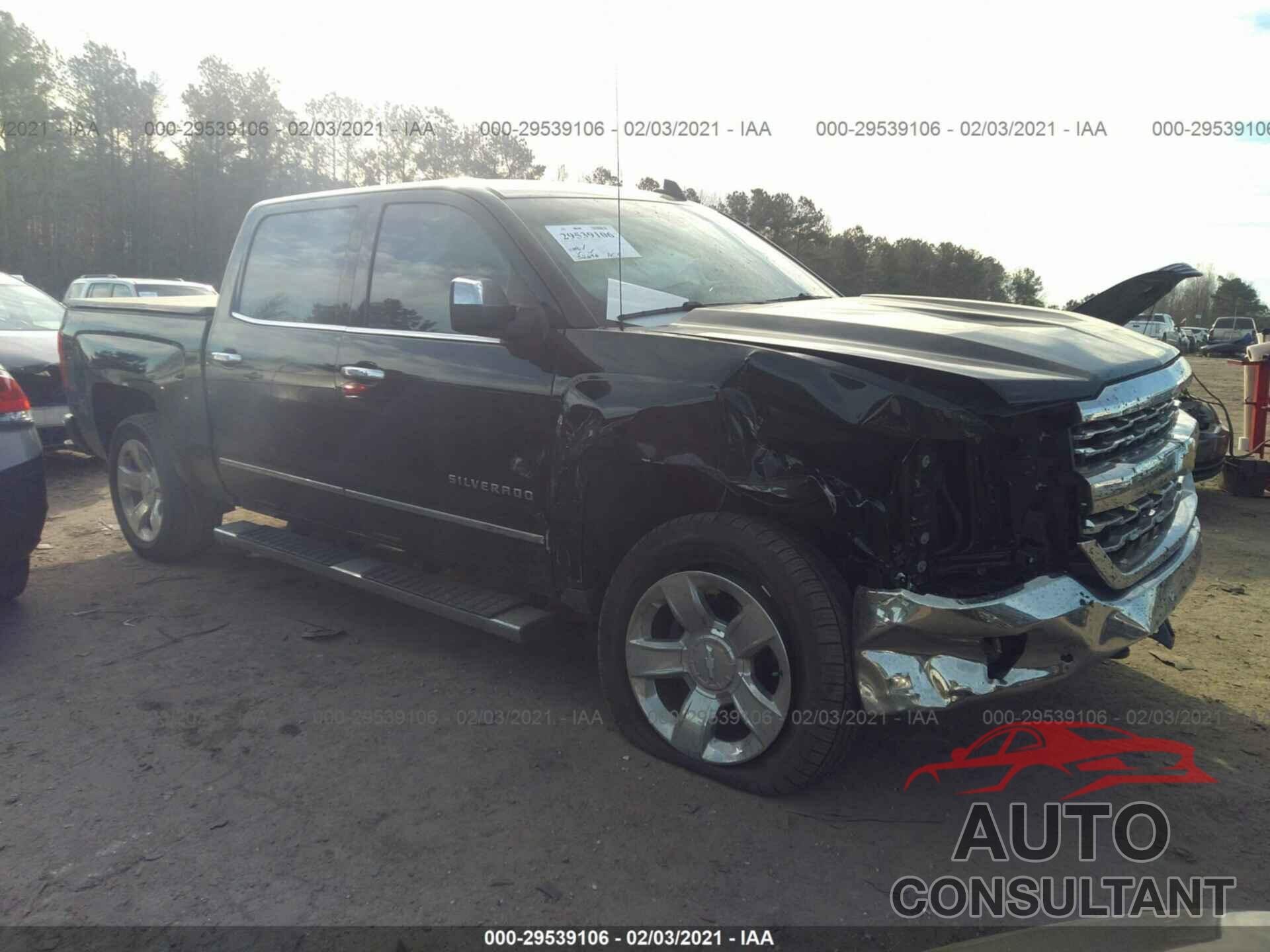 CHEVROLET SILVERADO 1500 2018 - 3GCUKSER3JG305844