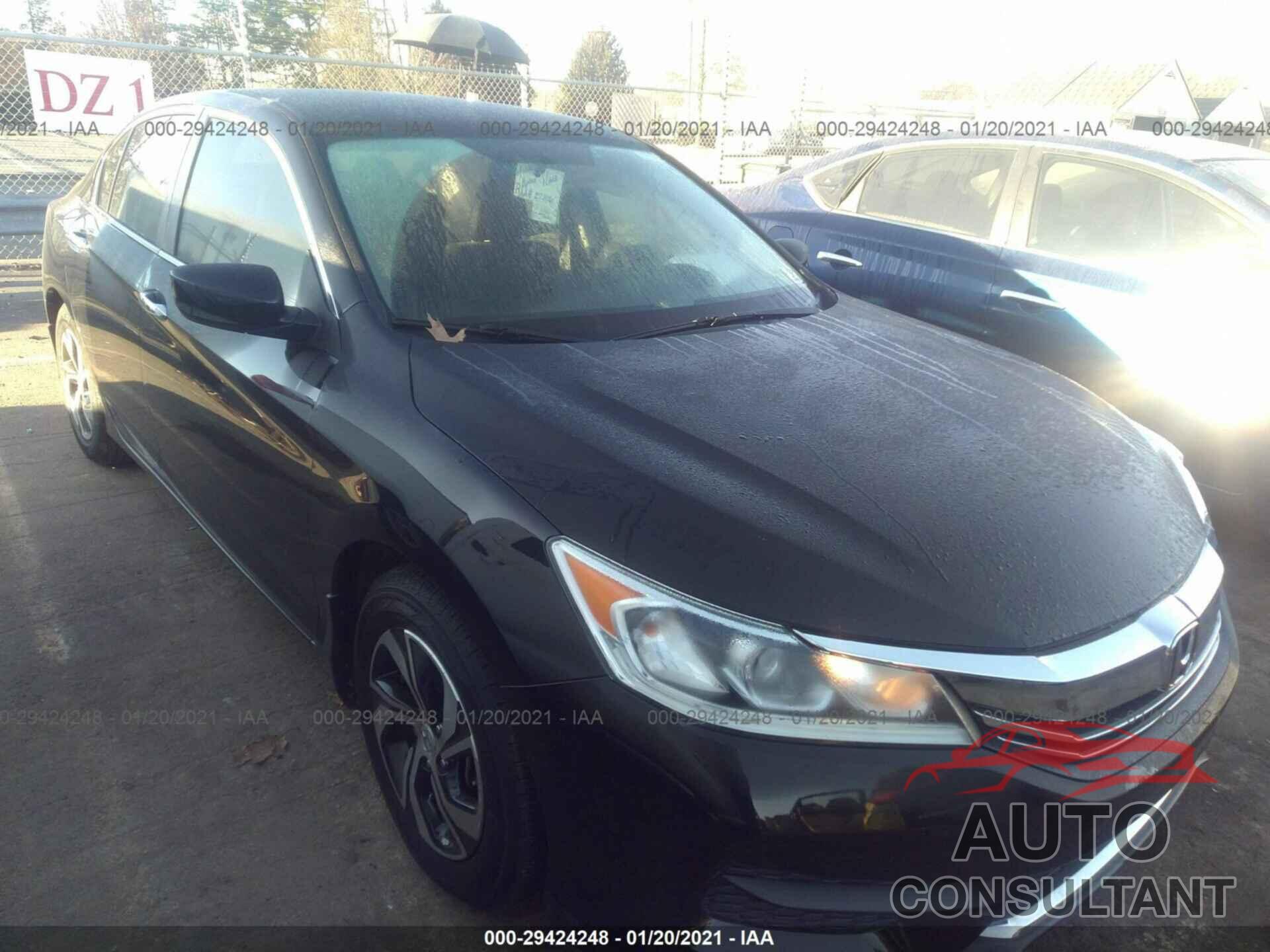 HONDA ACCORD SEDAN 2017 - 1HGCR2F39HA255592