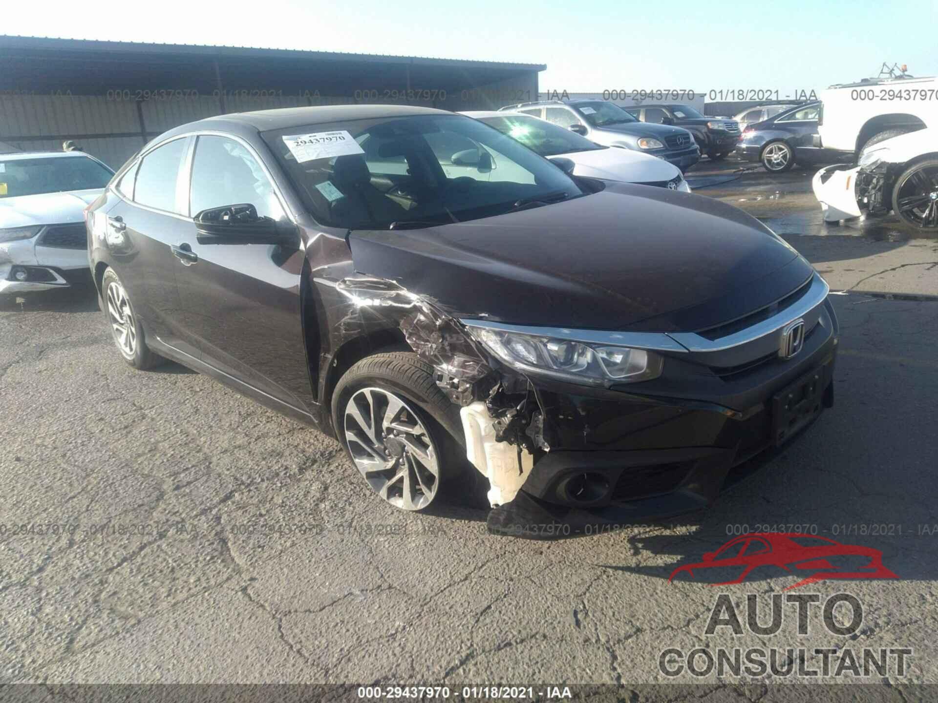 HONDA CIVIC SEDAN 2016 - 2HGFC2F85GH503153