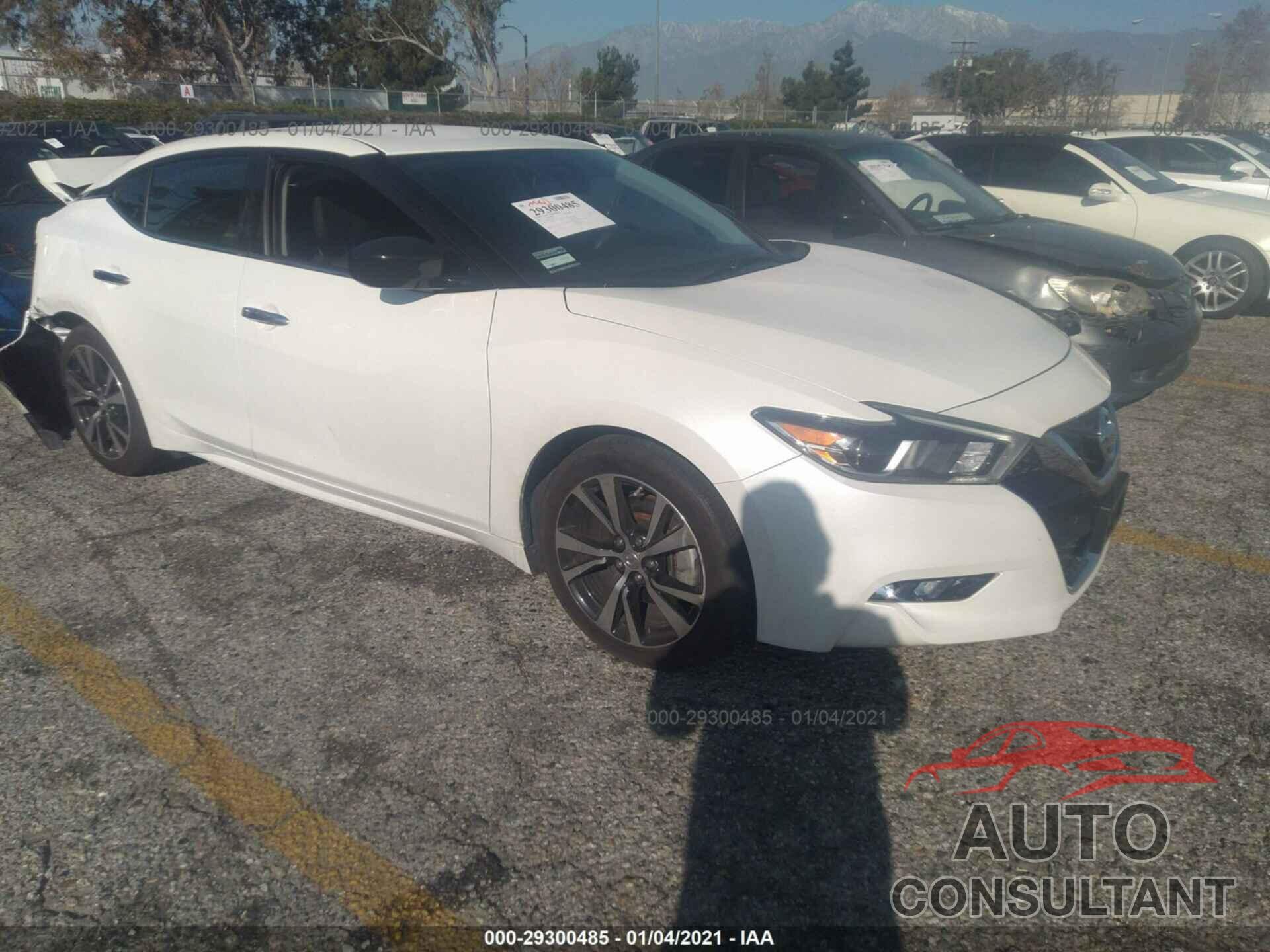 NISSAN MAXIMA 2018 - 1N4AA6AP0JC389454