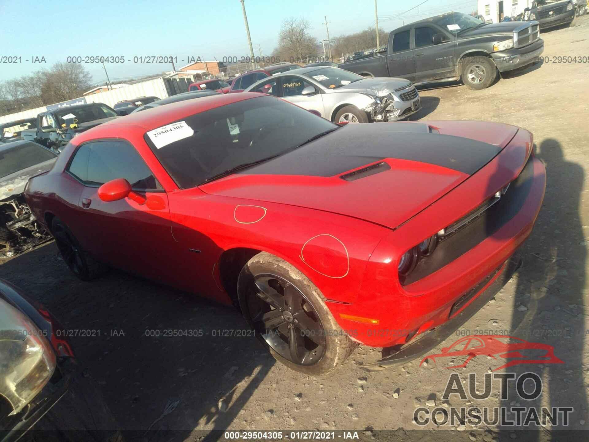 DODGE CHALLENGER 2016 - 2C3CDZBT2GH166012