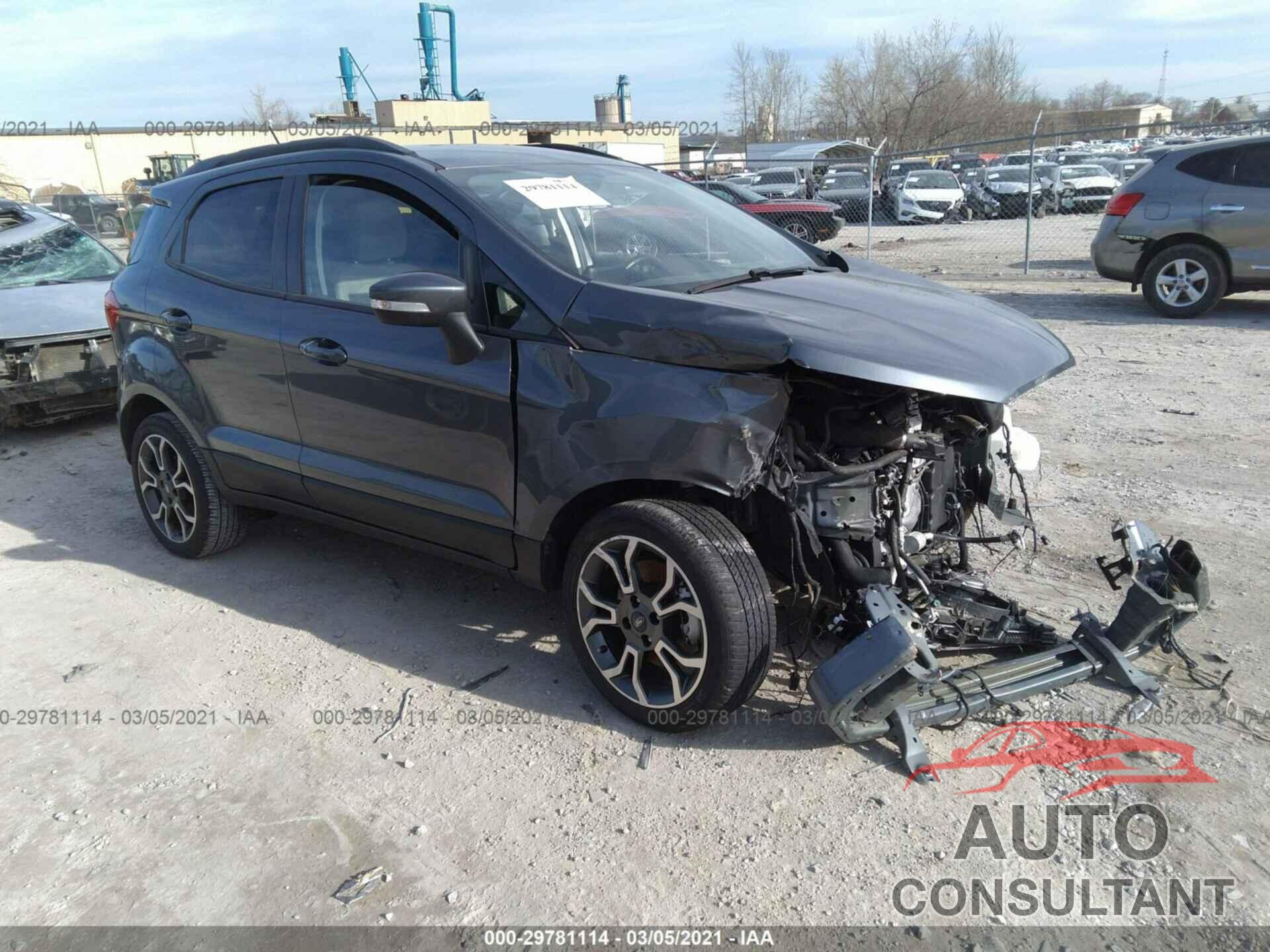 FORD ECOSPORT 2018 - MAJ3P1TE7JC248211