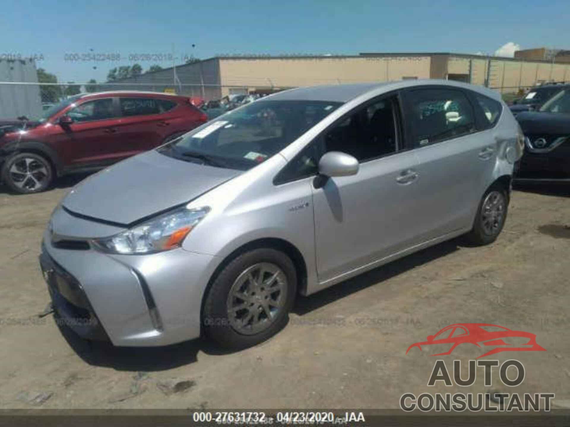 TOYOTA PRIUS V 2017 - JTDZN3EU8HJ069952