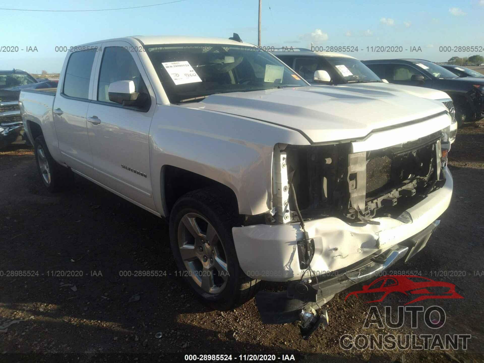 CHEVROLET SILVERADO 1500 2016 - 3GCUKREH5GG368386