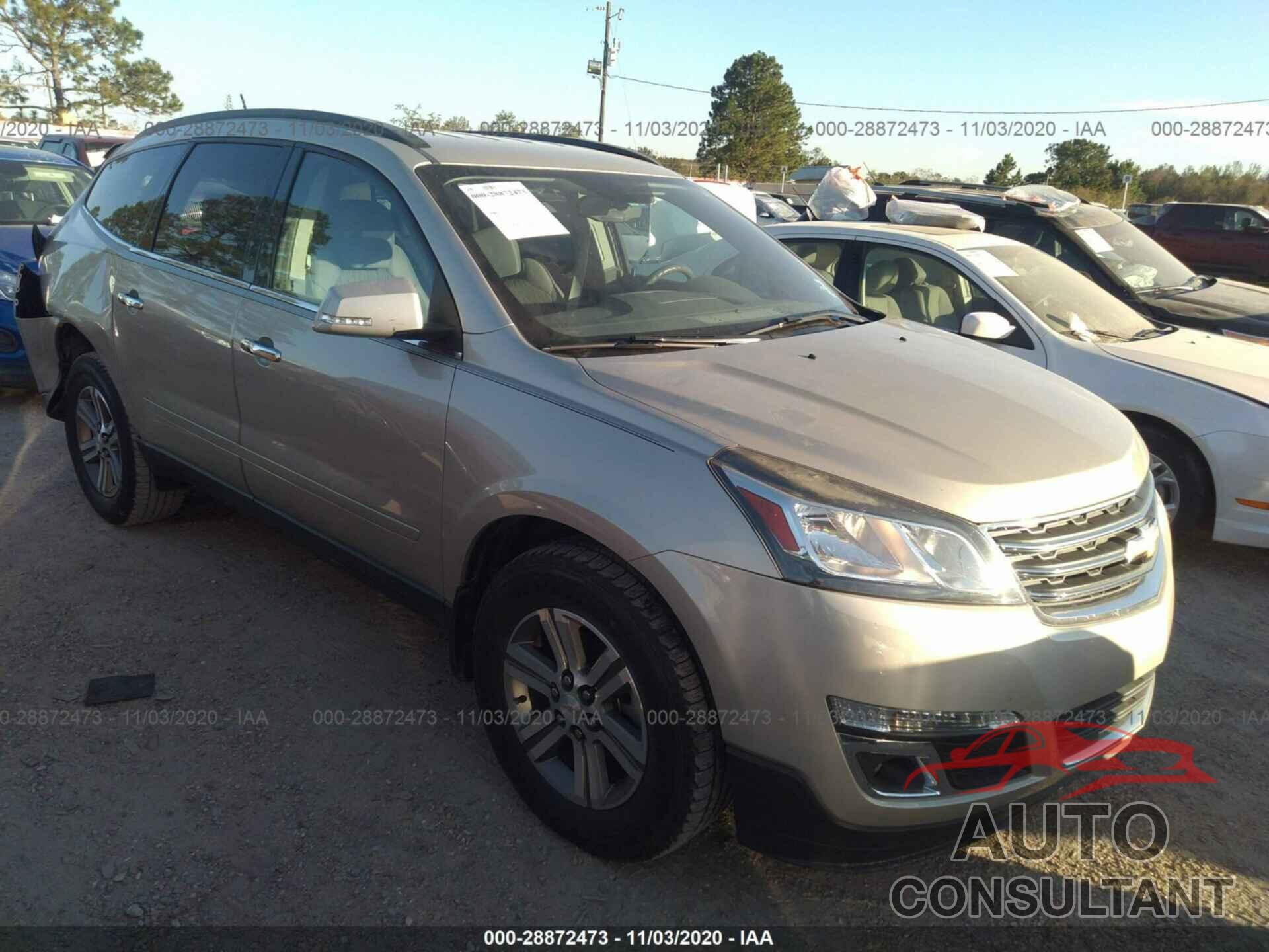 CHEVROLET TRAVERSE 2016 - 1GNKRGKD4GJ164077