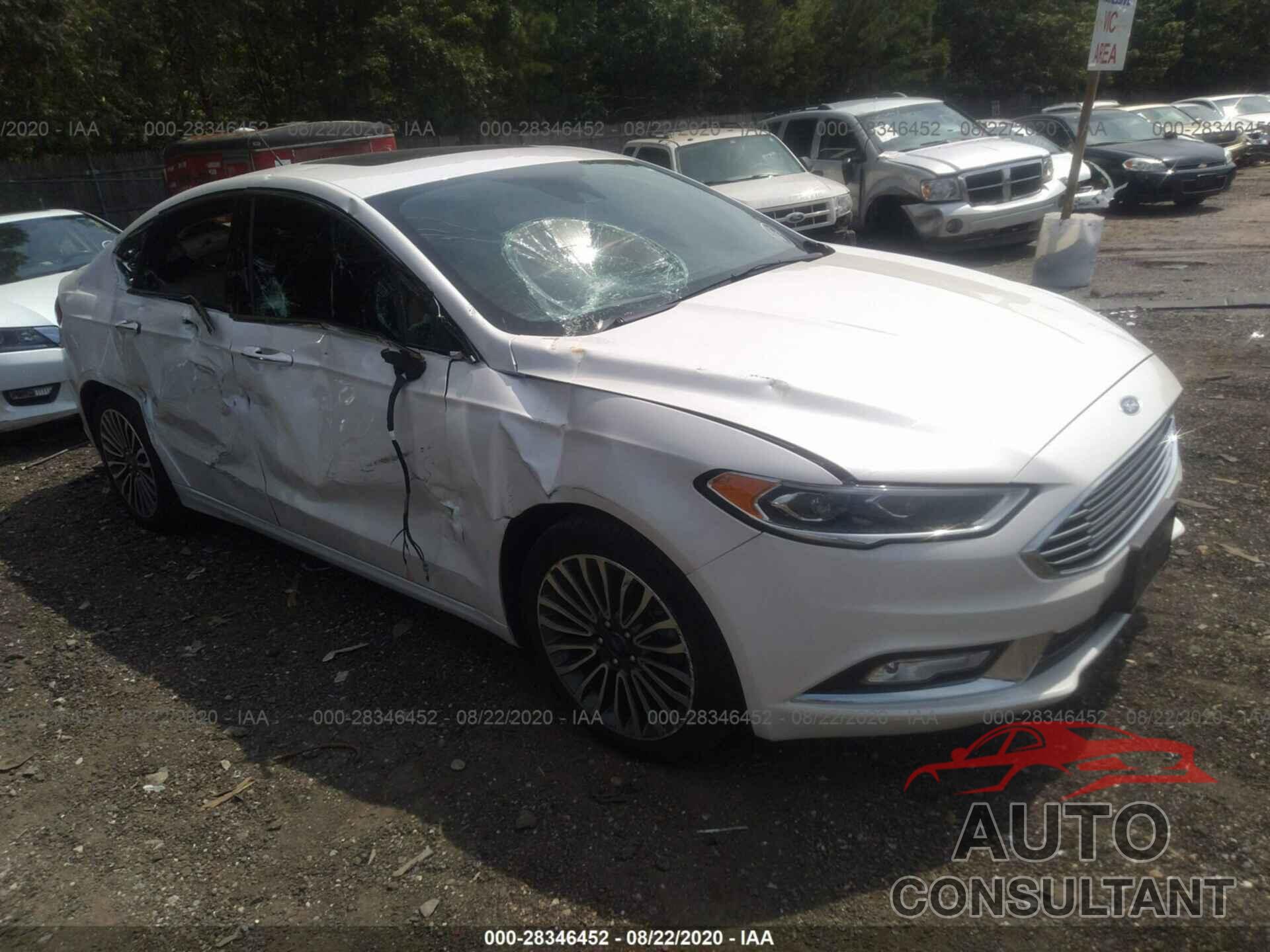 FORD FUSION 2017 - 3FA6P0K96HR153386