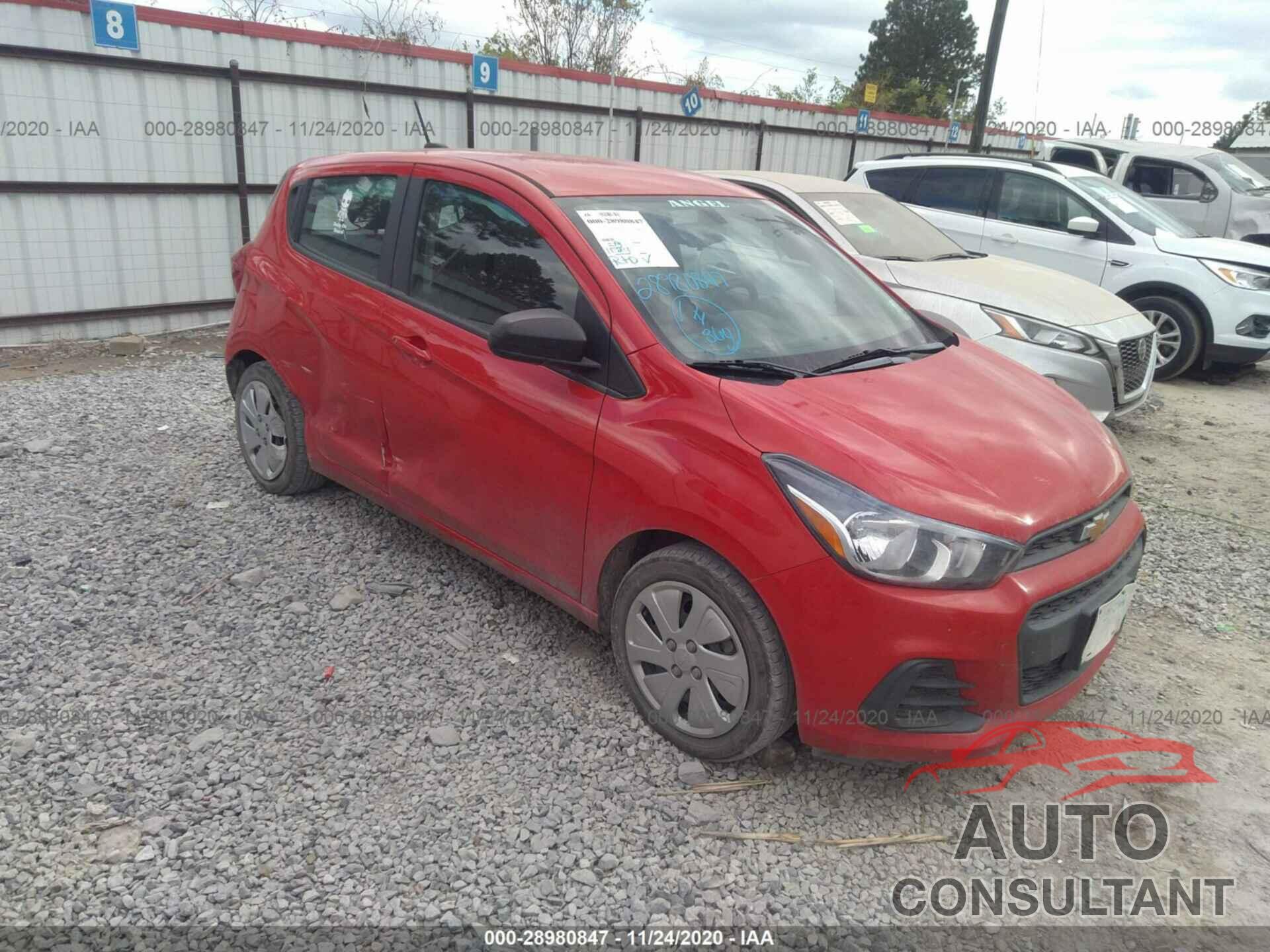 CHEVROLET SPARK 2017 - KL8CB6SAXHC759614