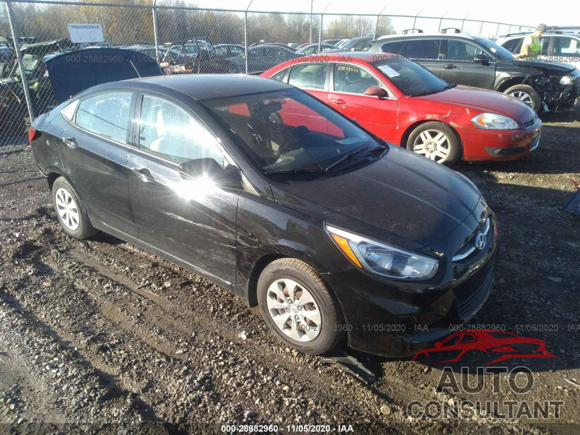 HYUNDAI ACCENT 2016 - KMHCT4AE3GU083864