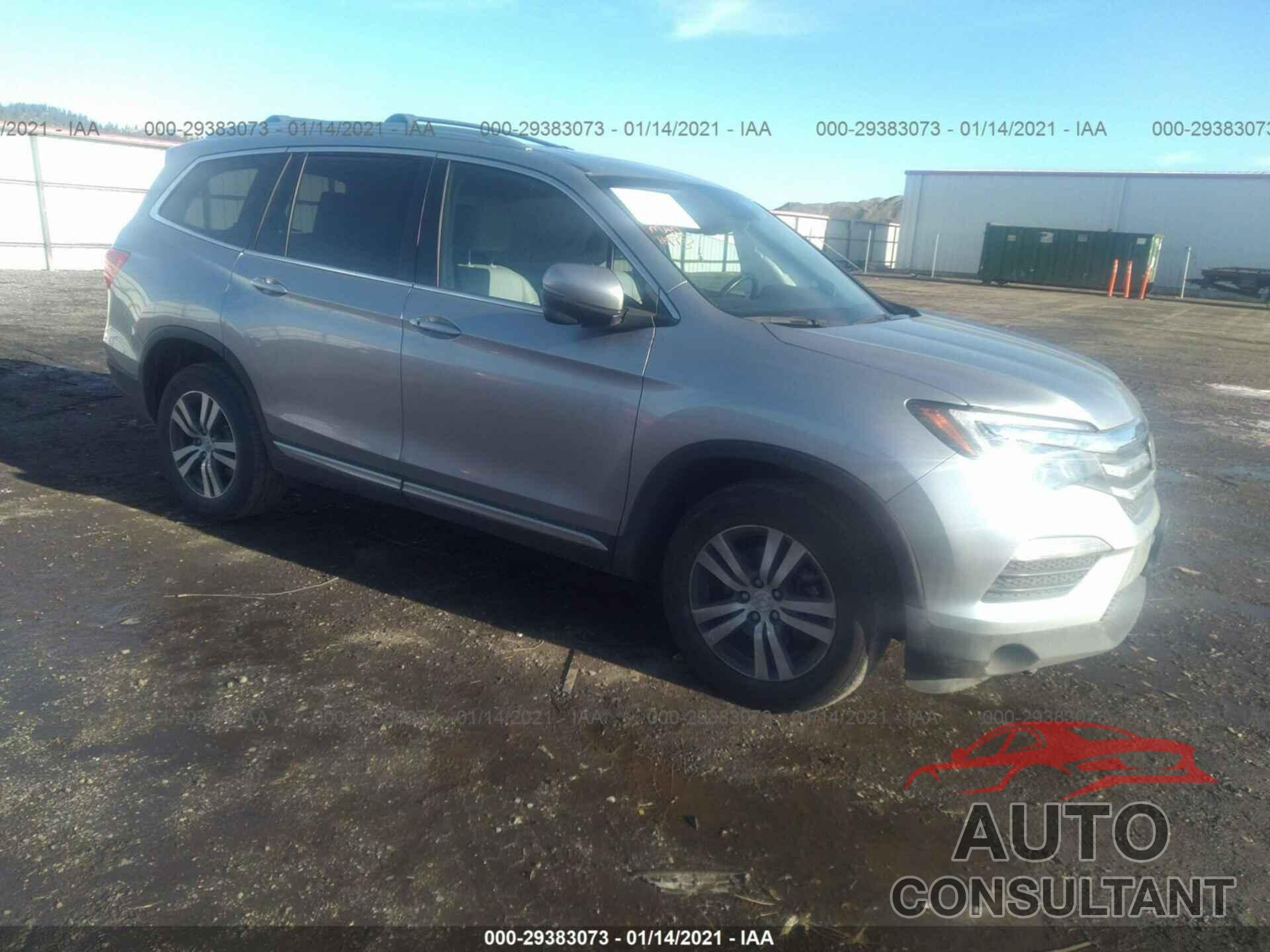 HONDA PILOT 2016 - 5FNYF6H66GB123908